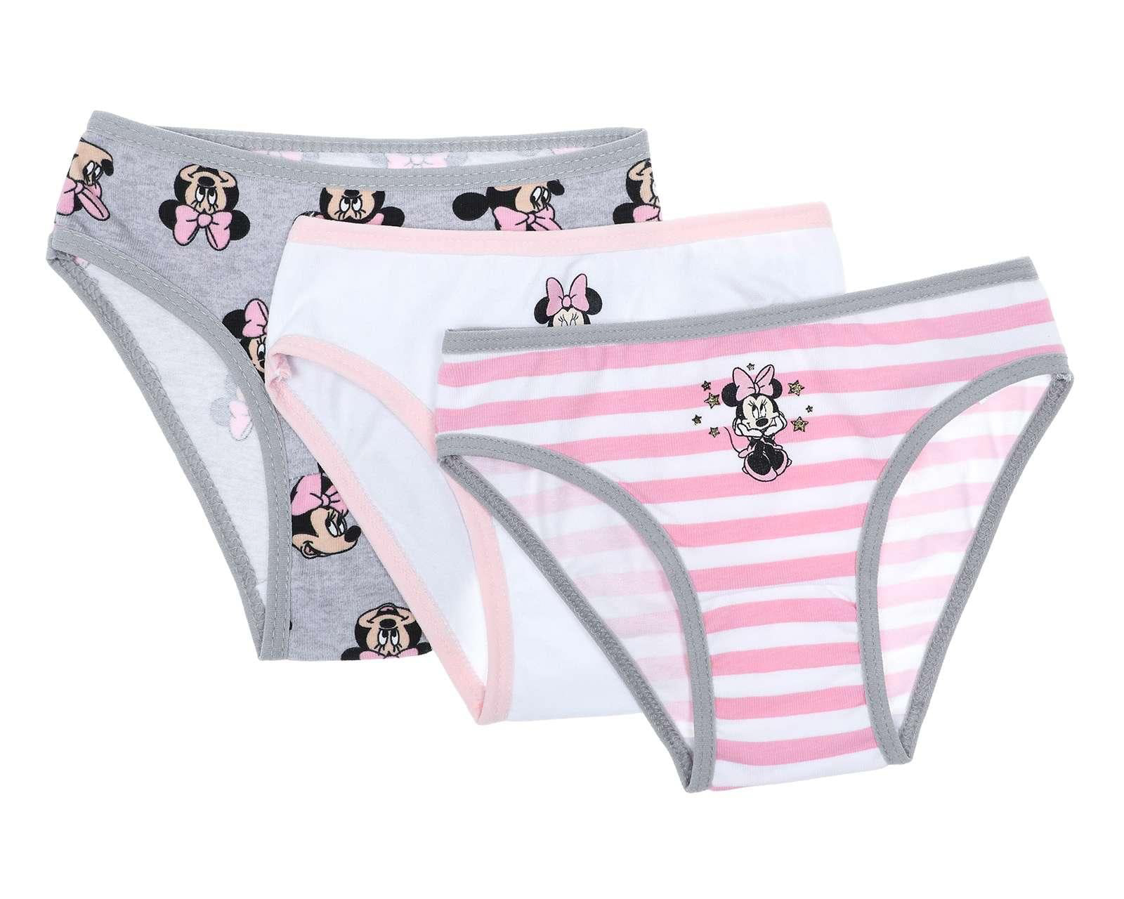Pantaleta Disney Minnie Mouse 3 Piezas