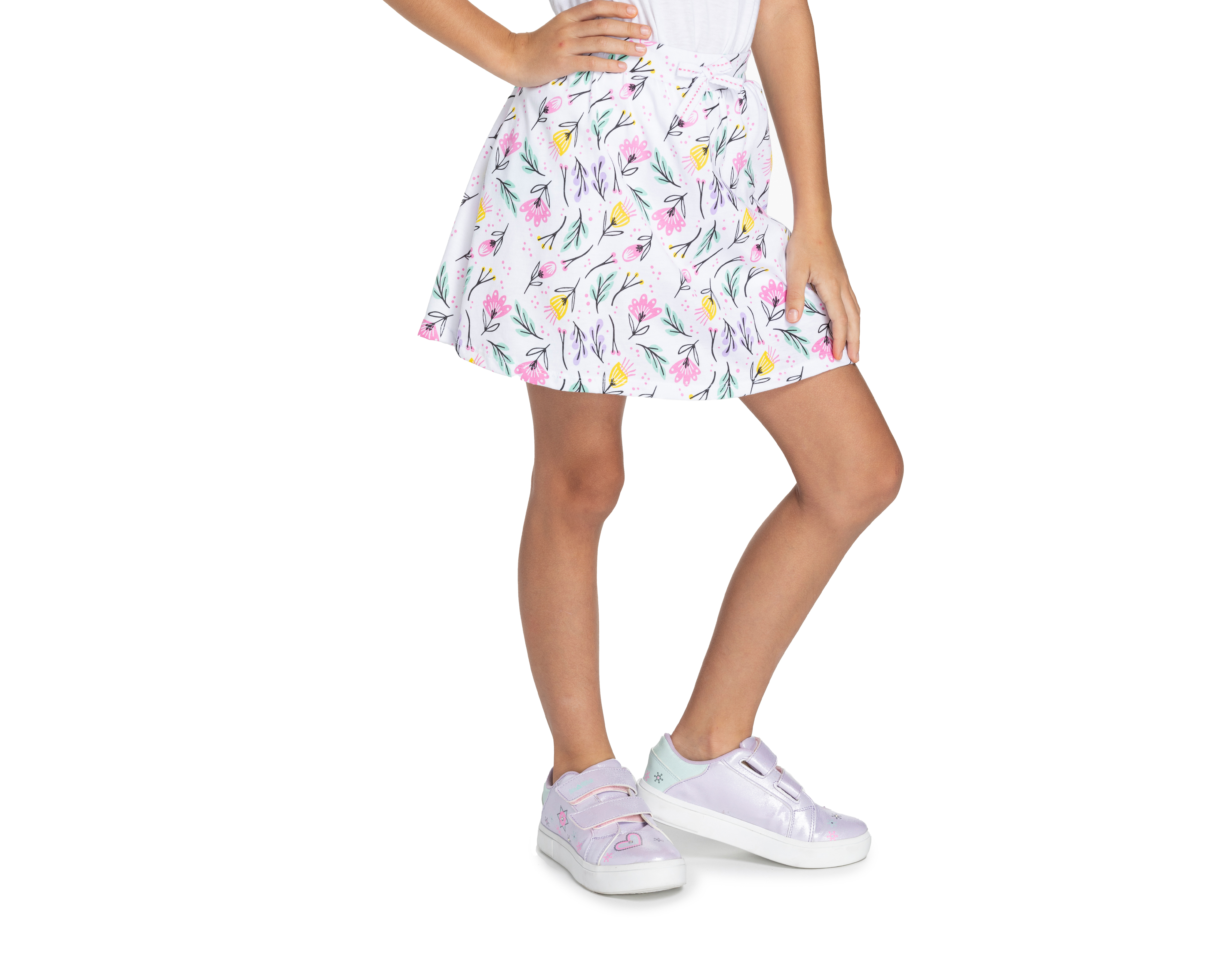 Falda Blanca Girls Attitude para Niña