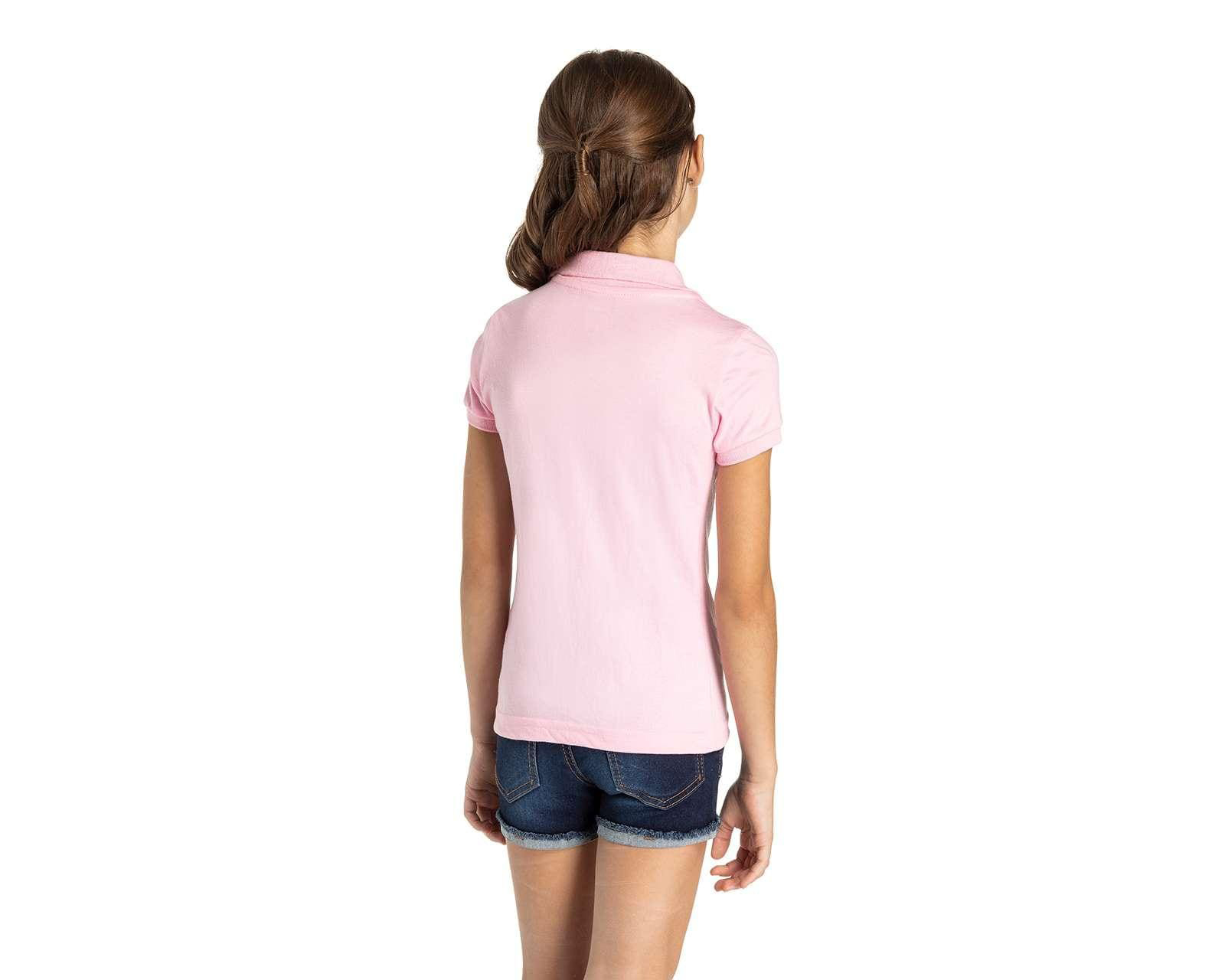 Foto 3 pulgar | Foto 2 | Polo Refill Manga Corta Estampada para Niña