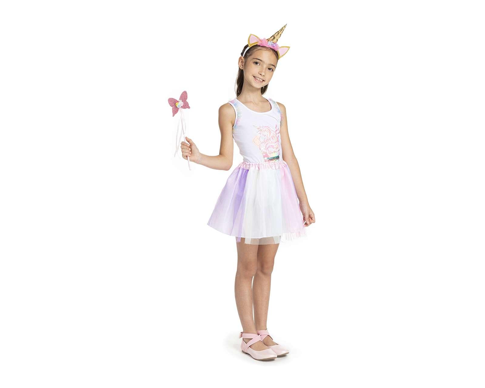 Foto 2 pulgar | Foto 1 | Disfraz de Unicornio para Niña