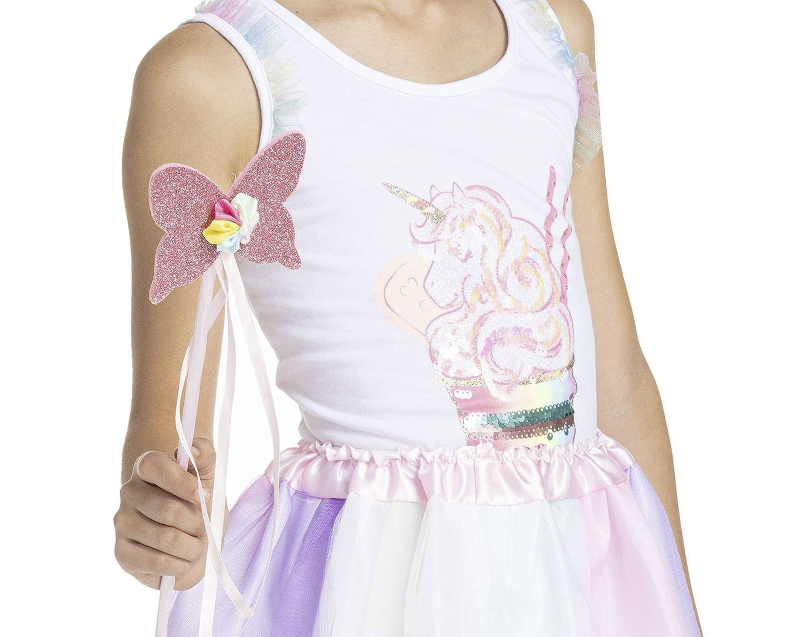 Foto 4 pulgar | Foto 3 | Disfraz de Unicornio para Niña