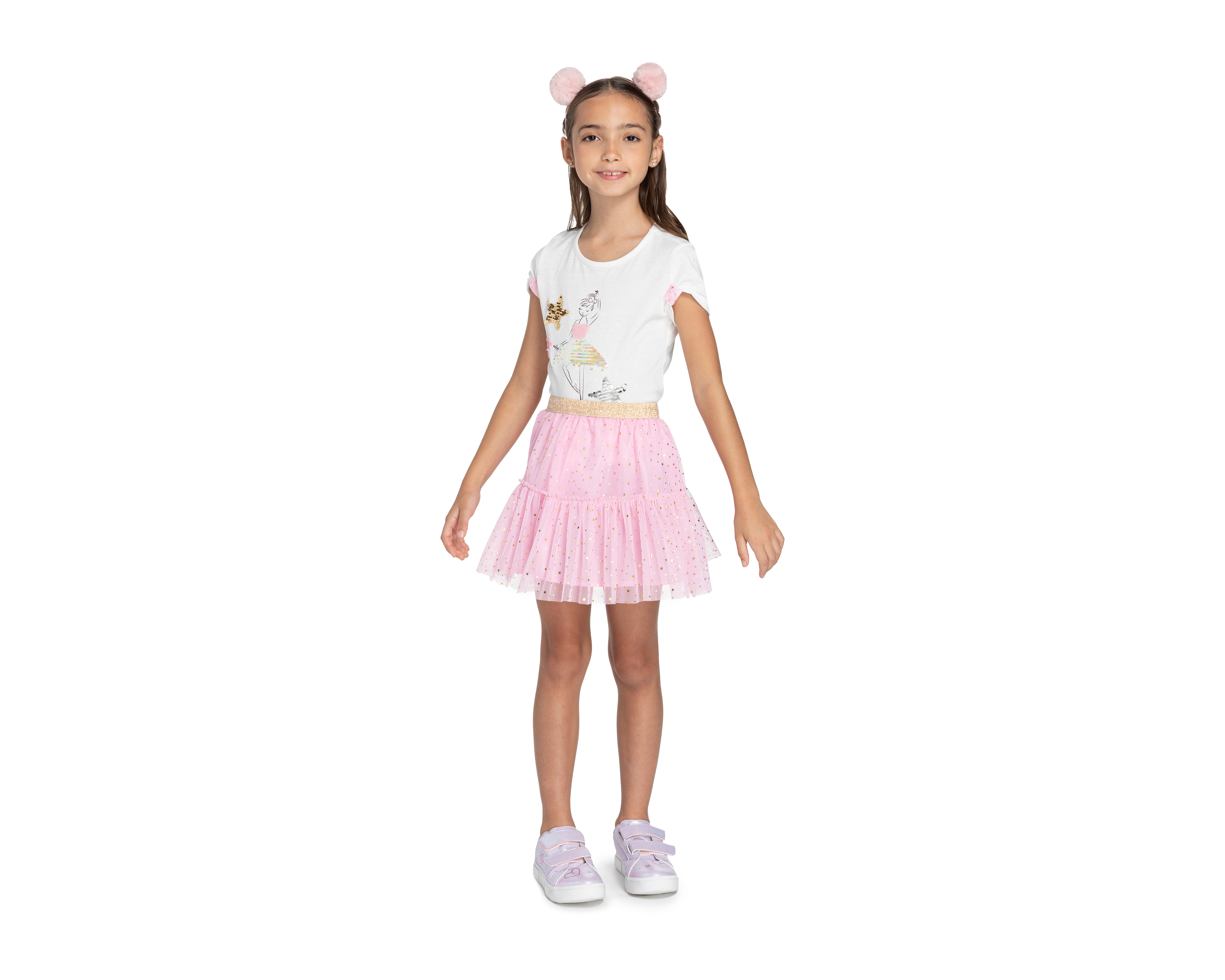 Conjunto de Falda Girls Attitude para Niña 2 Piezas