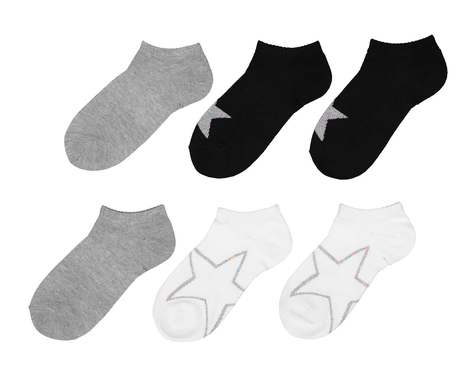 Foto 2 pulgar | Foto 1 | Calcetas Deportivas Tines Sportline para Niña 3 Pares