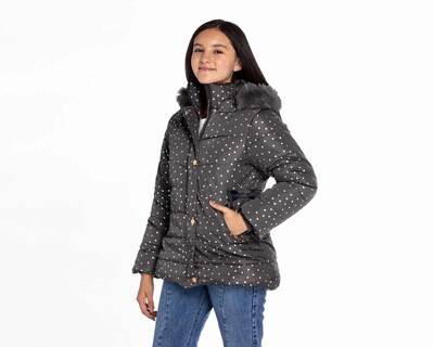 Foto 1 | Foto 1 | Chamarra Girls Attitudde con Gorro para Niña