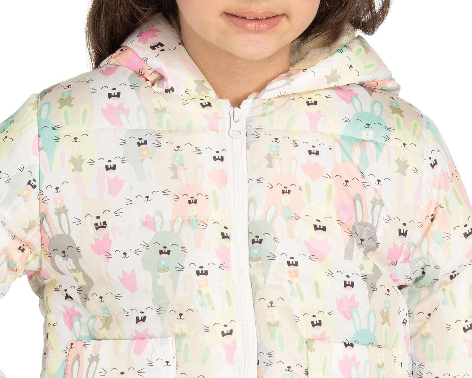 Foto 3 | Foto 3 | Chamarra Girls Attitude con Gorro para Niña