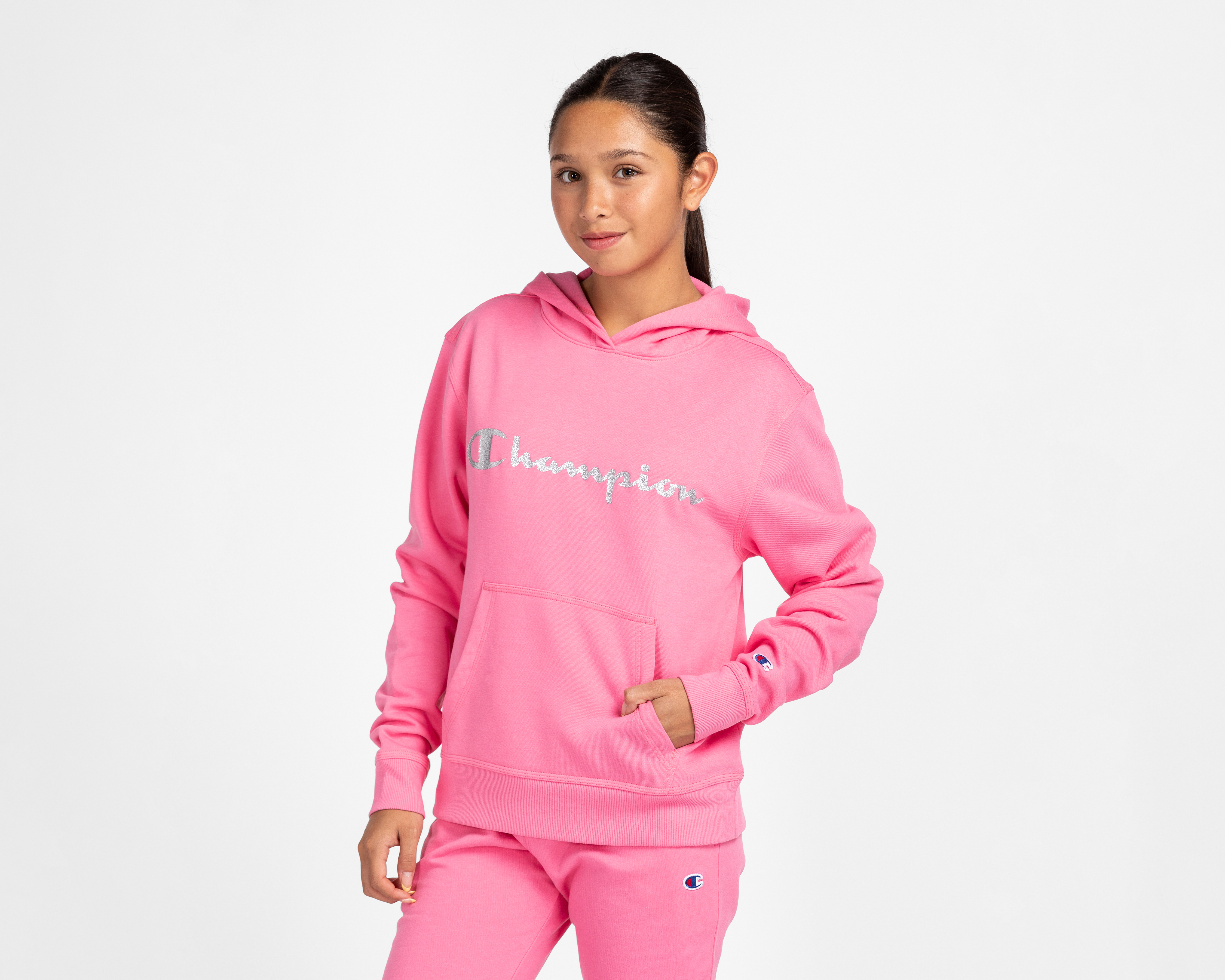 Sudadera con Capucha Champion para Niña