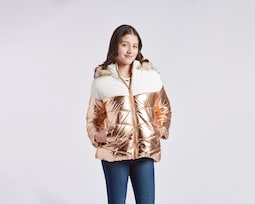 Chamarra Girls Attitude con Gorro