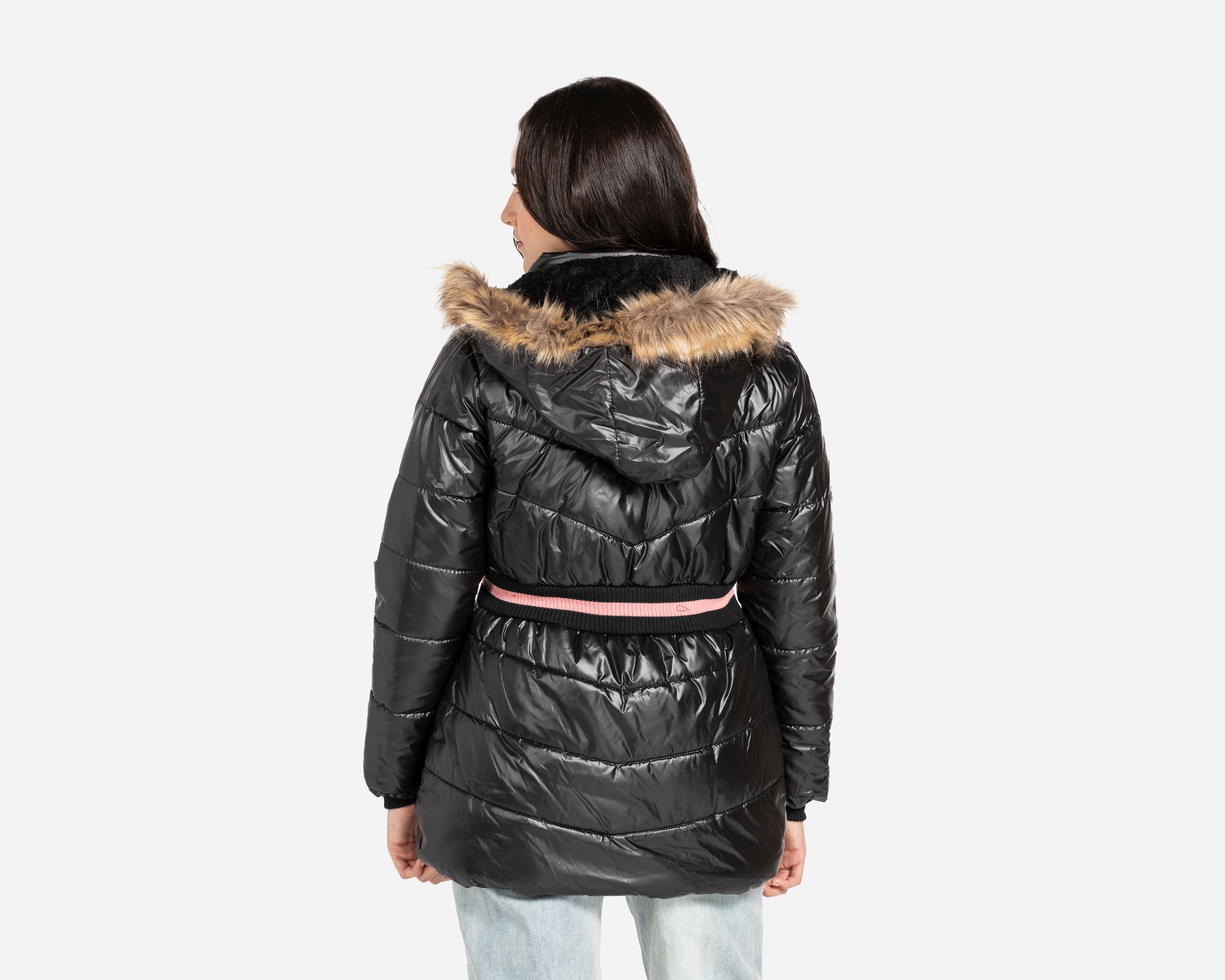 Foto 3 pulgar | Foto 2 | Chamarra Refill con Gorro