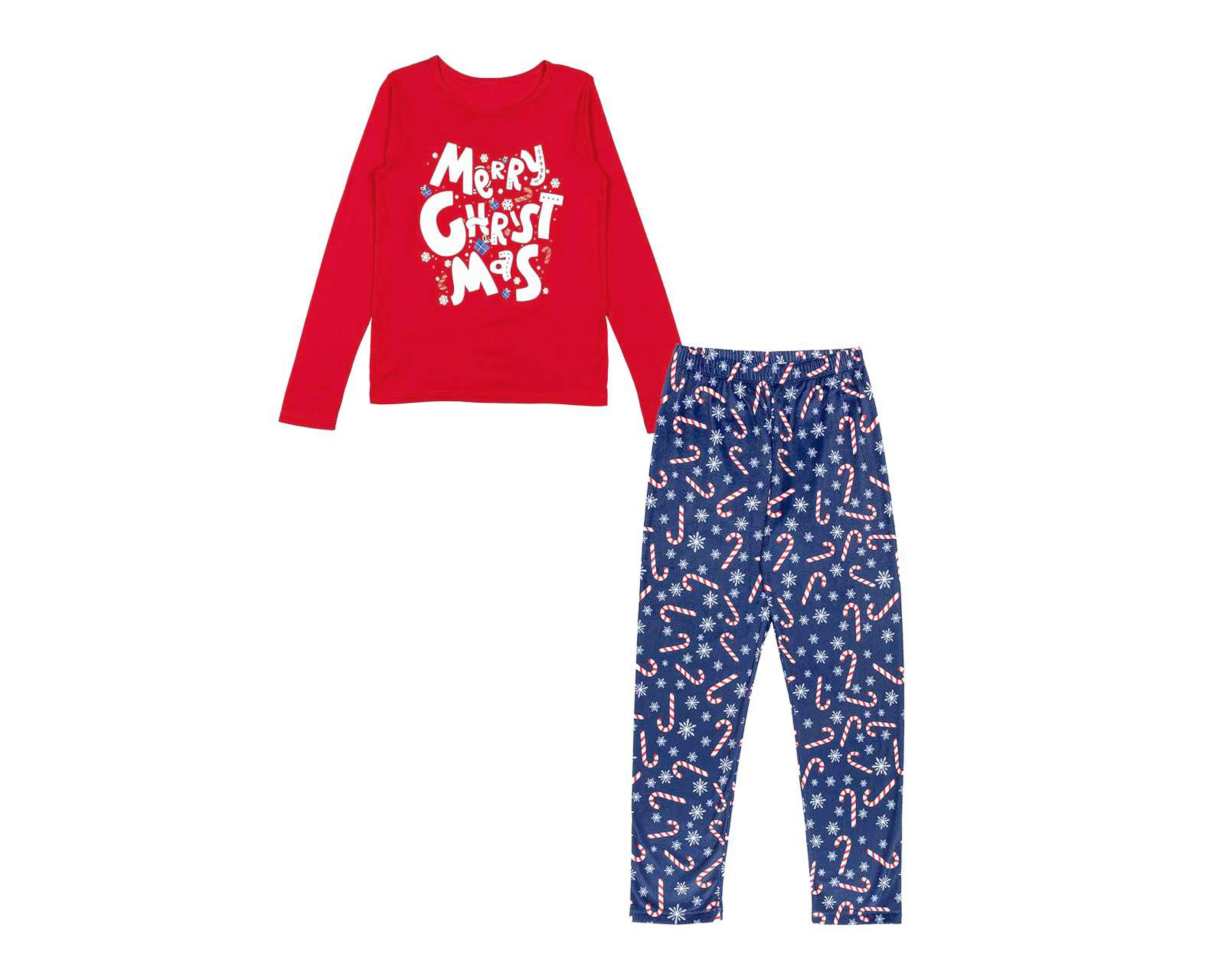Pijama Navideña Familia para Niña 3 Piezas