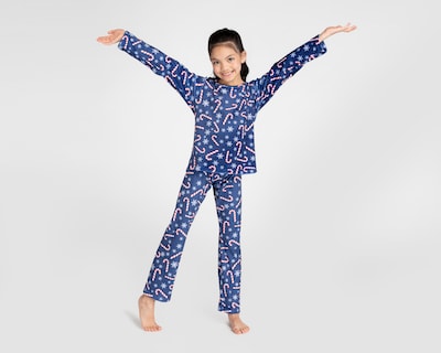 Foto 2 | Foto 2 | Pijama Navideña Familia para Niña 3 Piezas