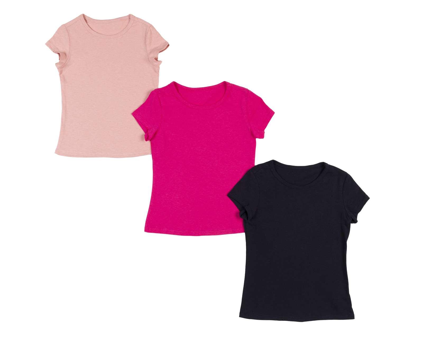 Playera Refill para Niña 3 Piezas