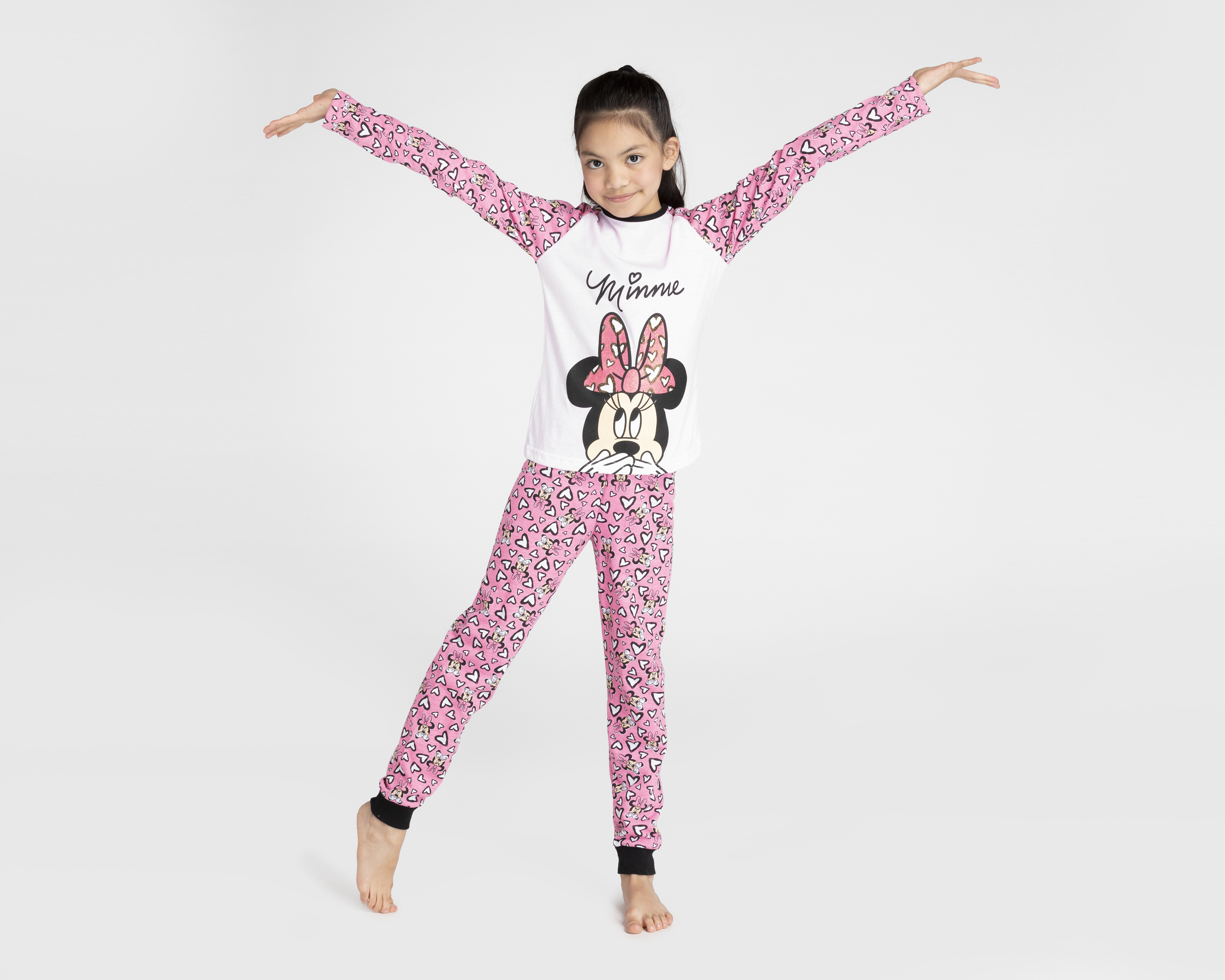 Foto 3 pulgar | Foto 2 | Pijama Disney Minnie Mouse para Niña