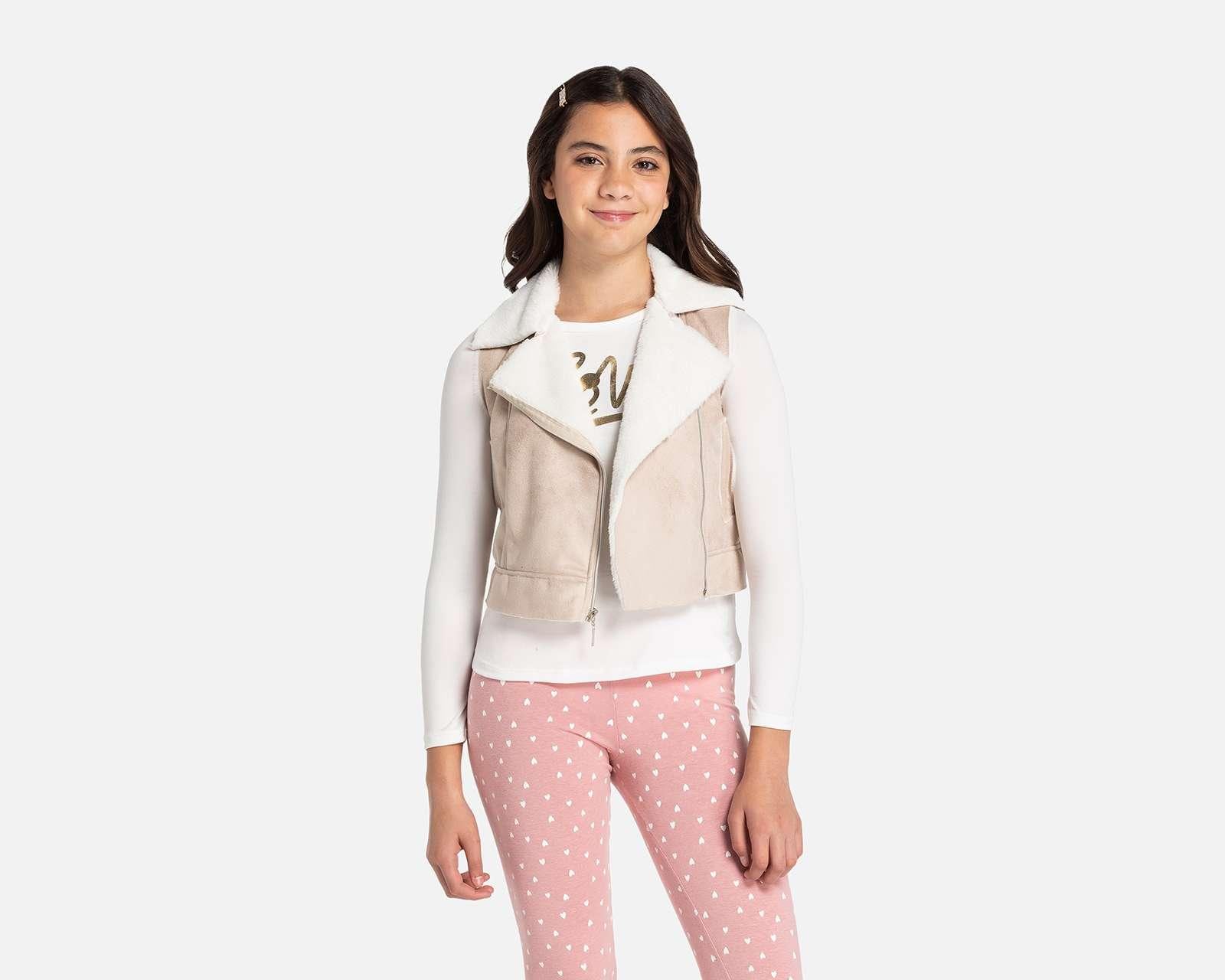 Foto 2 pulgar | Foto 1 | Blusa y Chaleco Girls Attitude para Niña