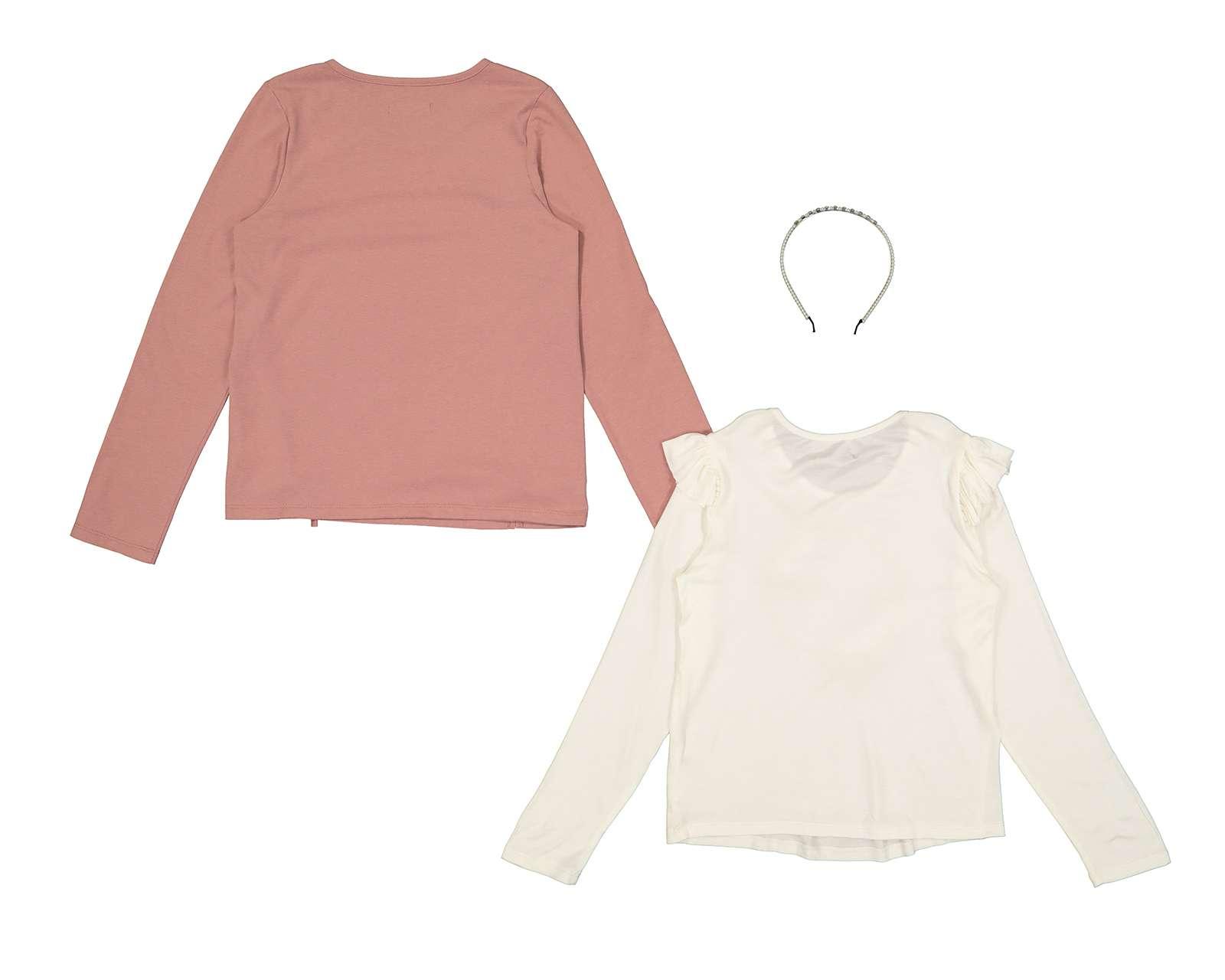 Foto 3 pulgar | Foto 2 | Playera Girls Attitude Juvenil 2 Piezas