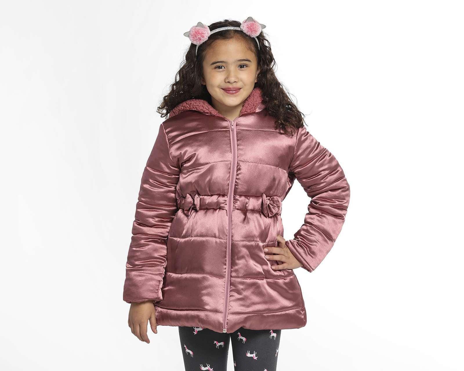 Foto 2 pulgar | Foto 1 | Chamarra Girls Attitude con Gorro para Niña