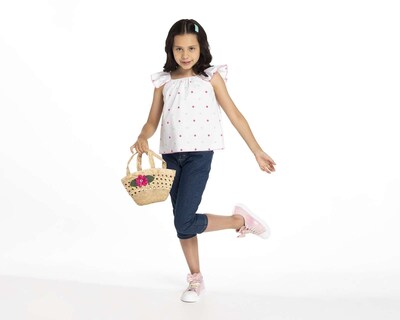 Foto 2 | Foto 2 | Pantalón y Blusa con Bolsa Chague para Niña