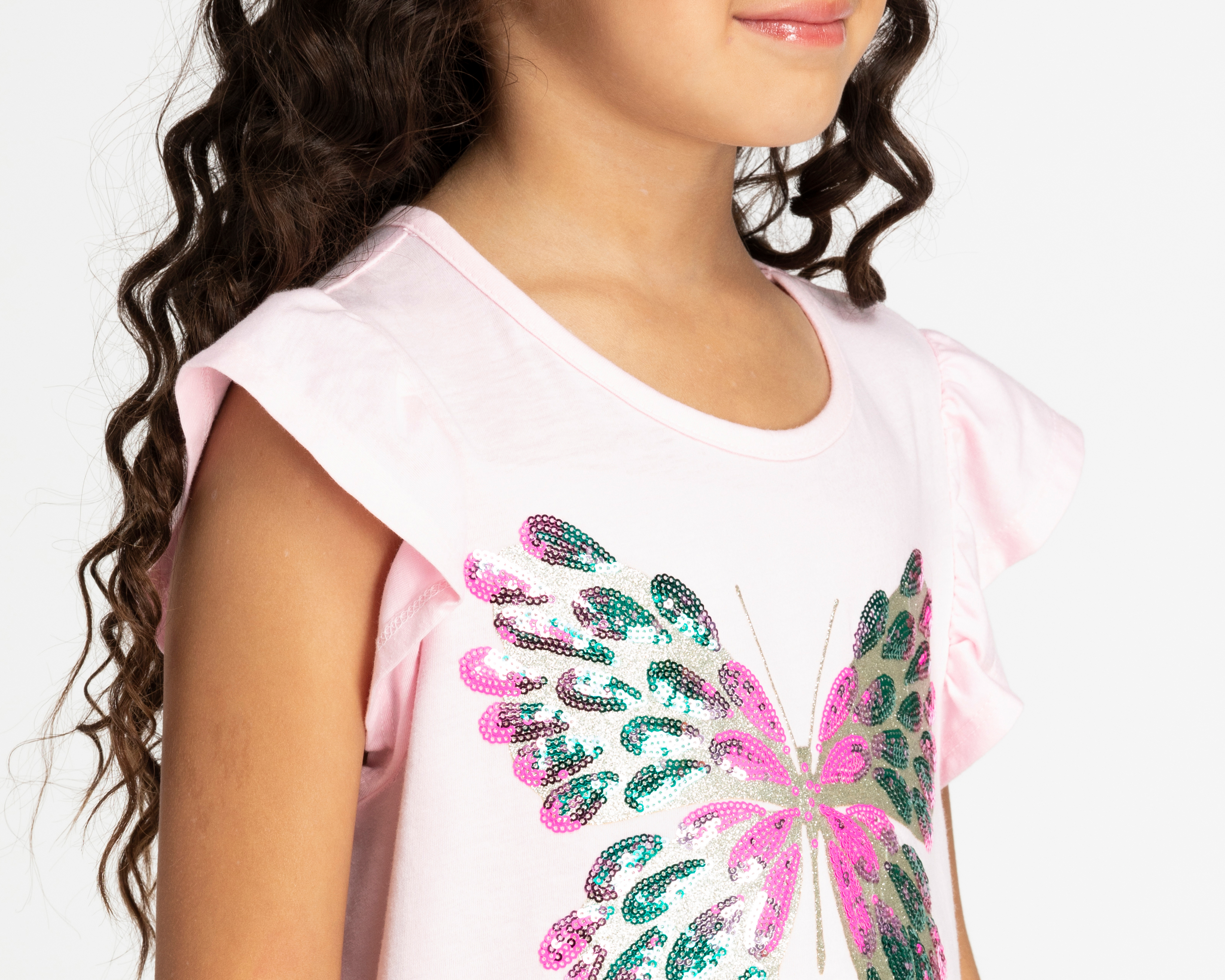 Foto 4 pulgar | Foto 3 | Playera Girls Attitude para Niña