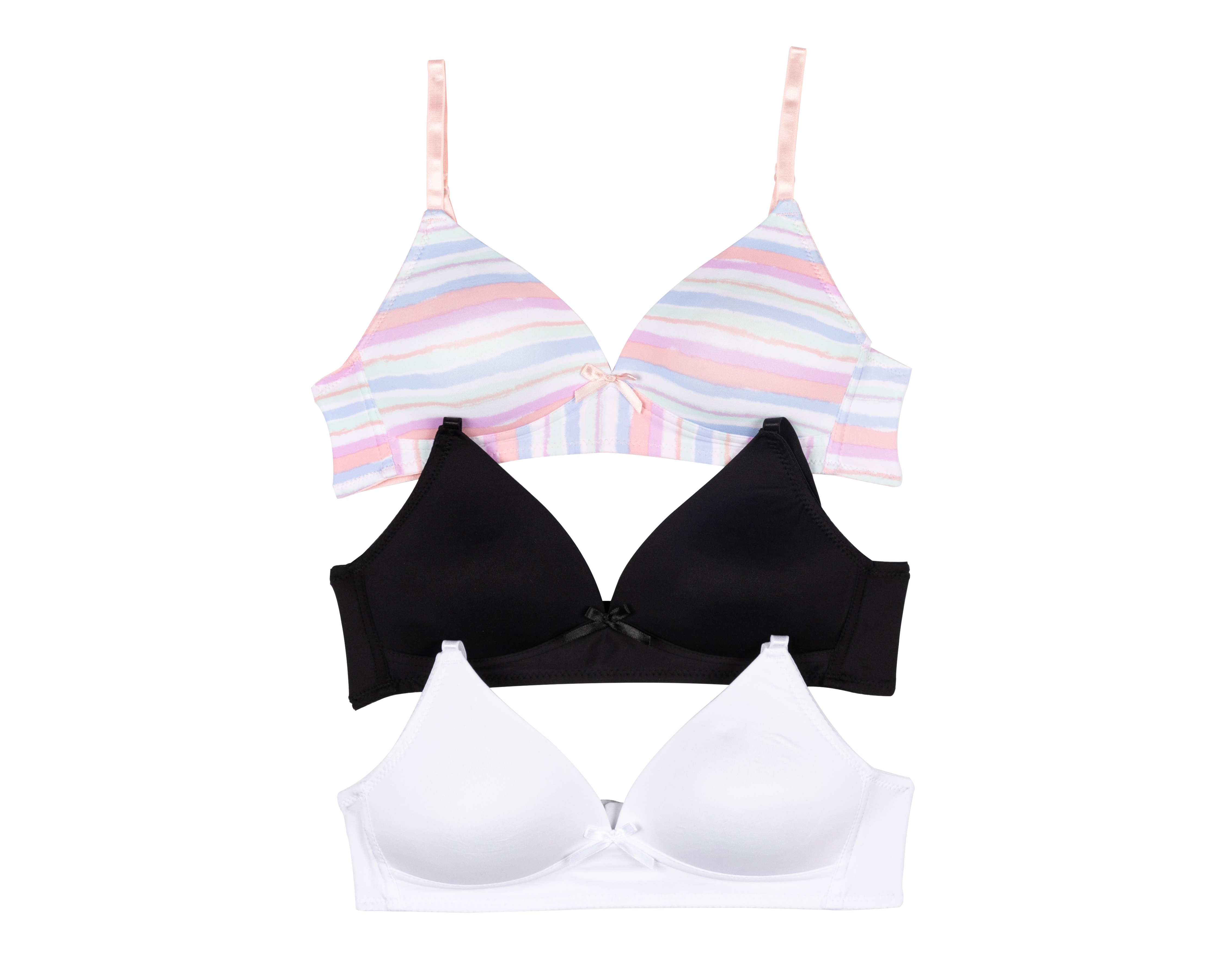 Foto 2 pulgar | Foto 1 | Brasier Girls Attitude para Niña 3 Piezas