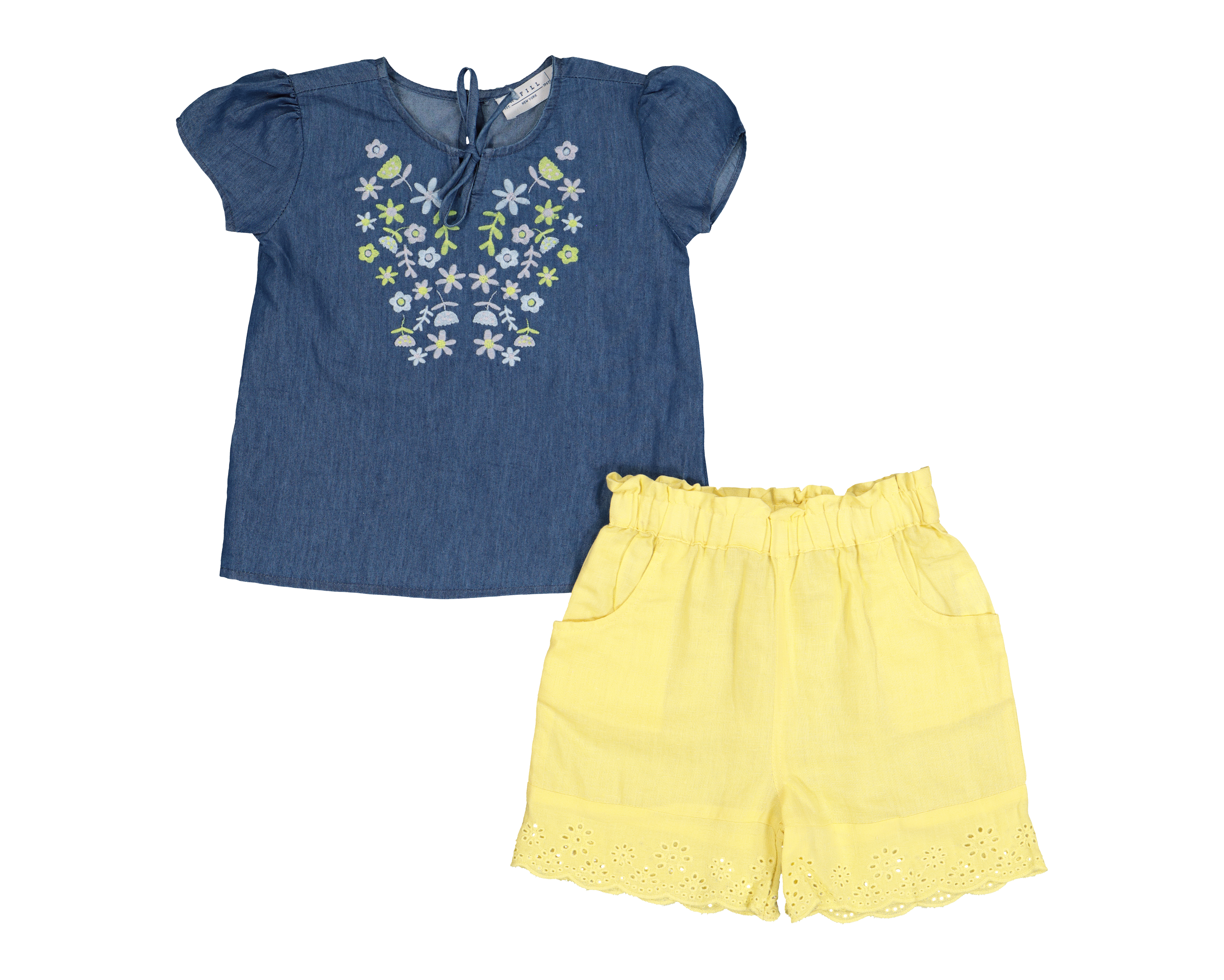 Conjunto con Short Refill para Niña 2 Piezas