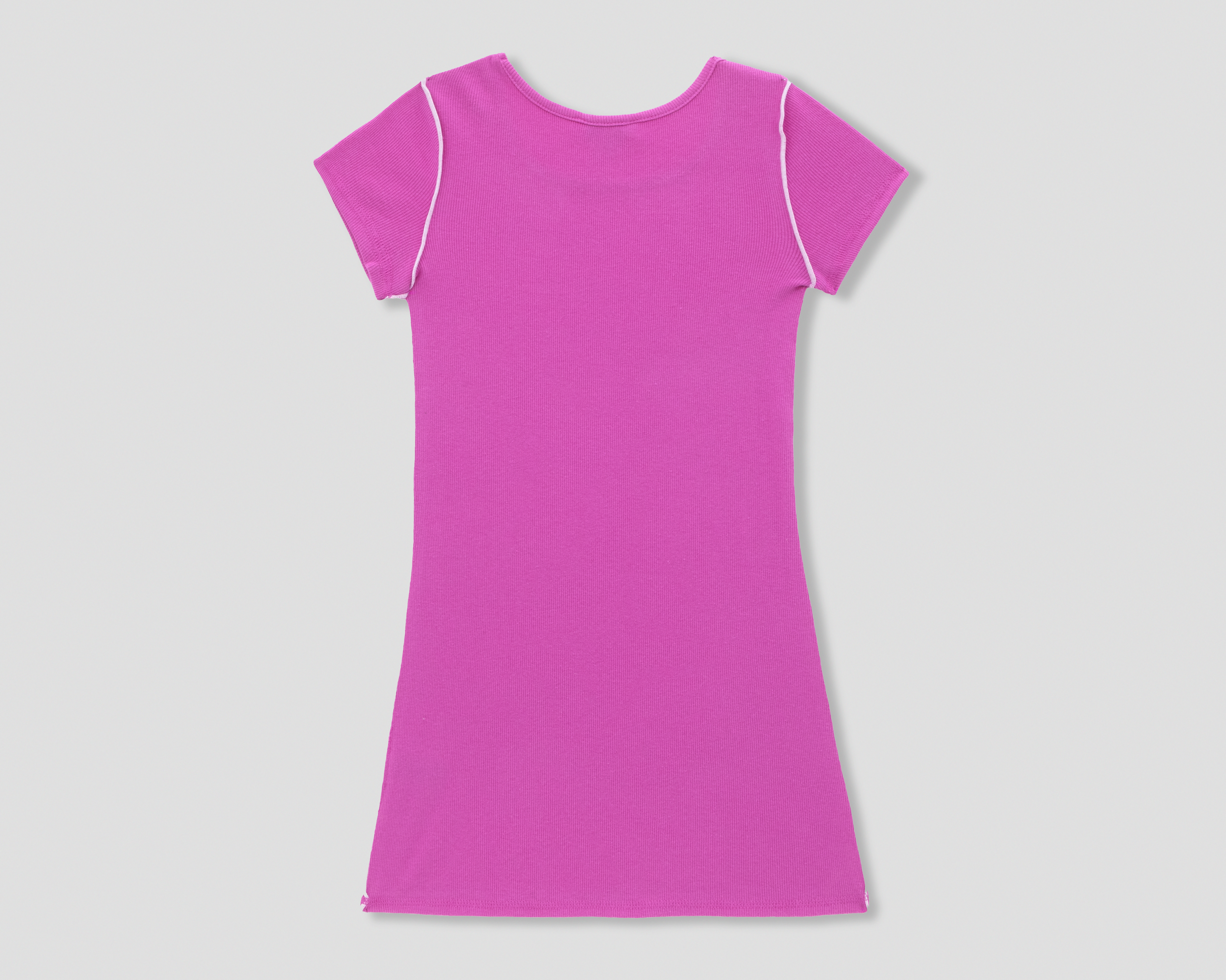 Foto 2 | Foto 2 | Vestido Rosa Calvin Klein para Niña