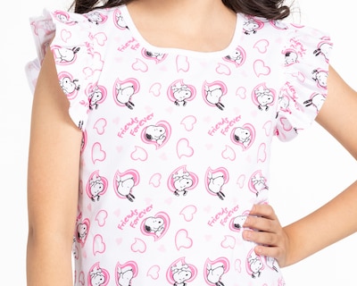 Foto 3 | Foto 3 | Playera Peanuts para Niña 2 Piezas