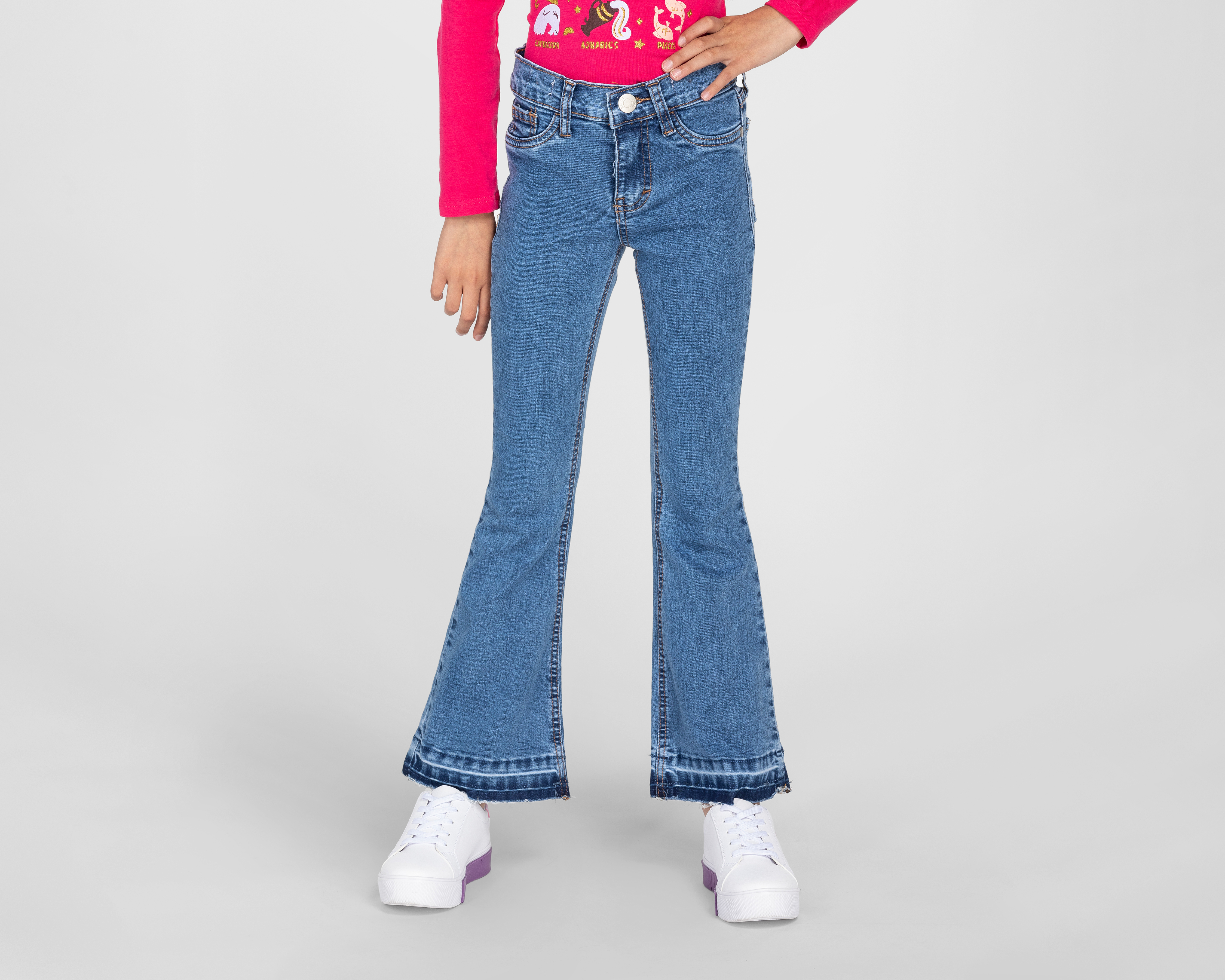 Pantalón Refill Acampanado para Niña