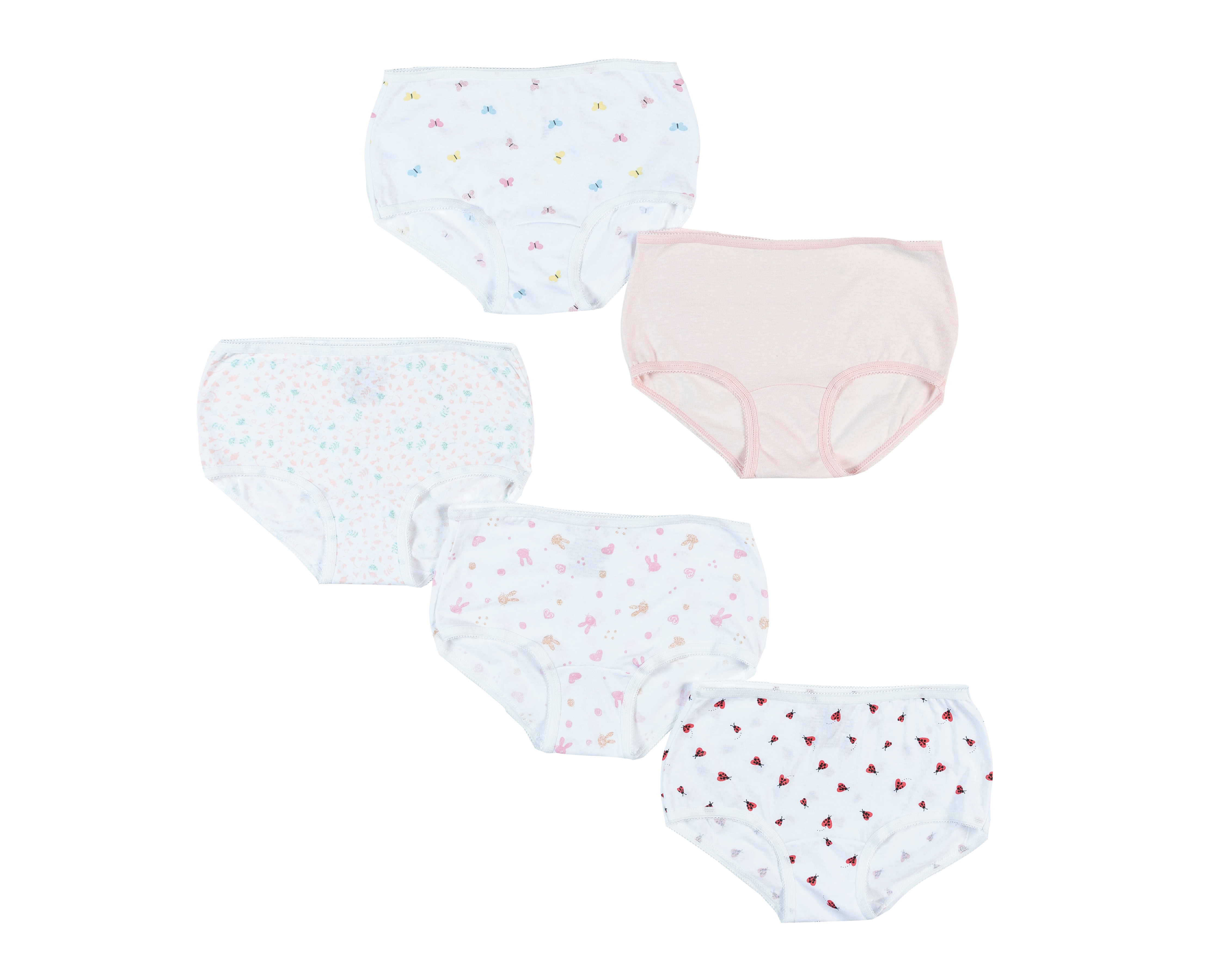 Pantaleta Optima para Niña 5 Piezas