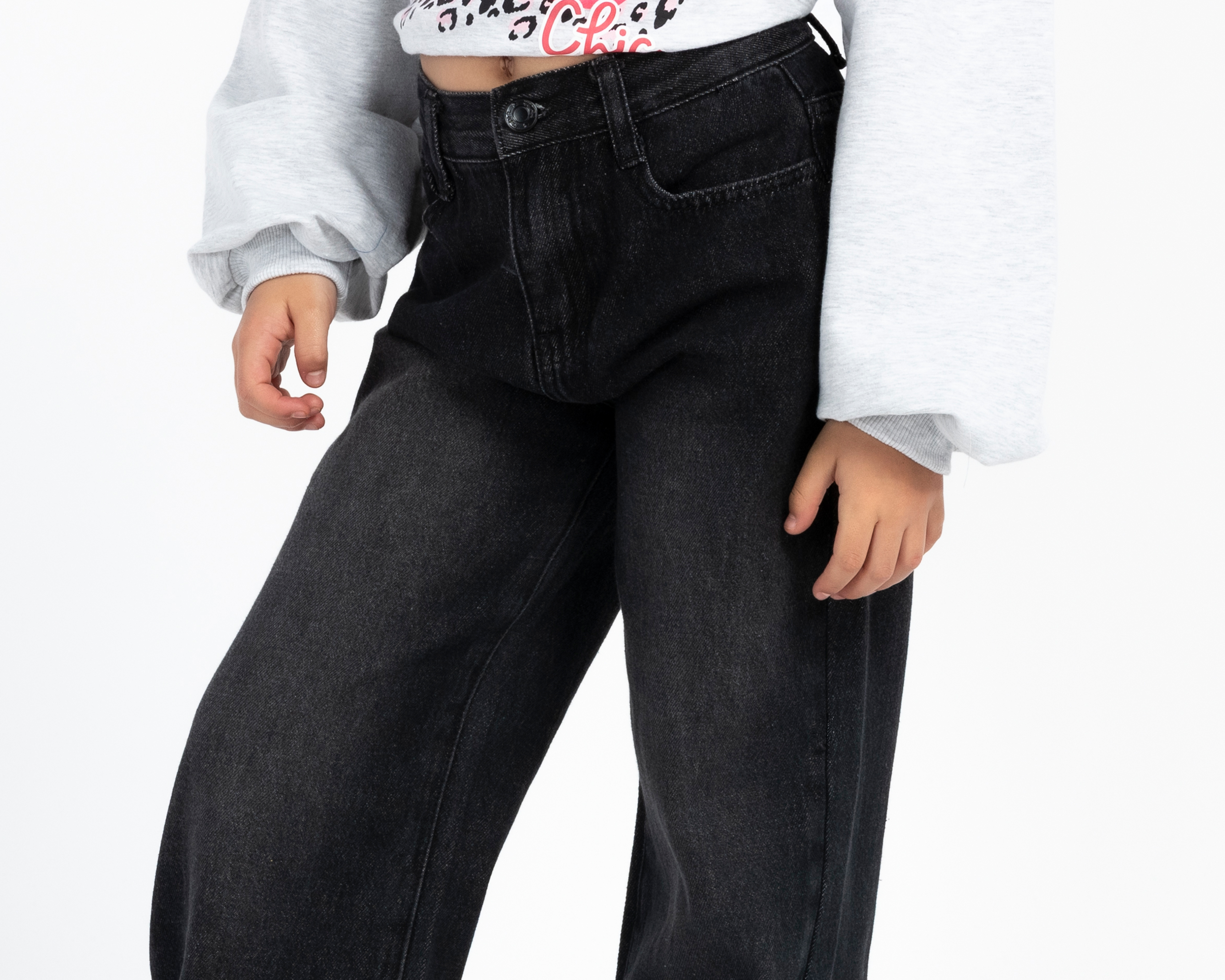 Foto 4 | Foto 4 | Pantalón Girls Attitude Wide Leg para Niña