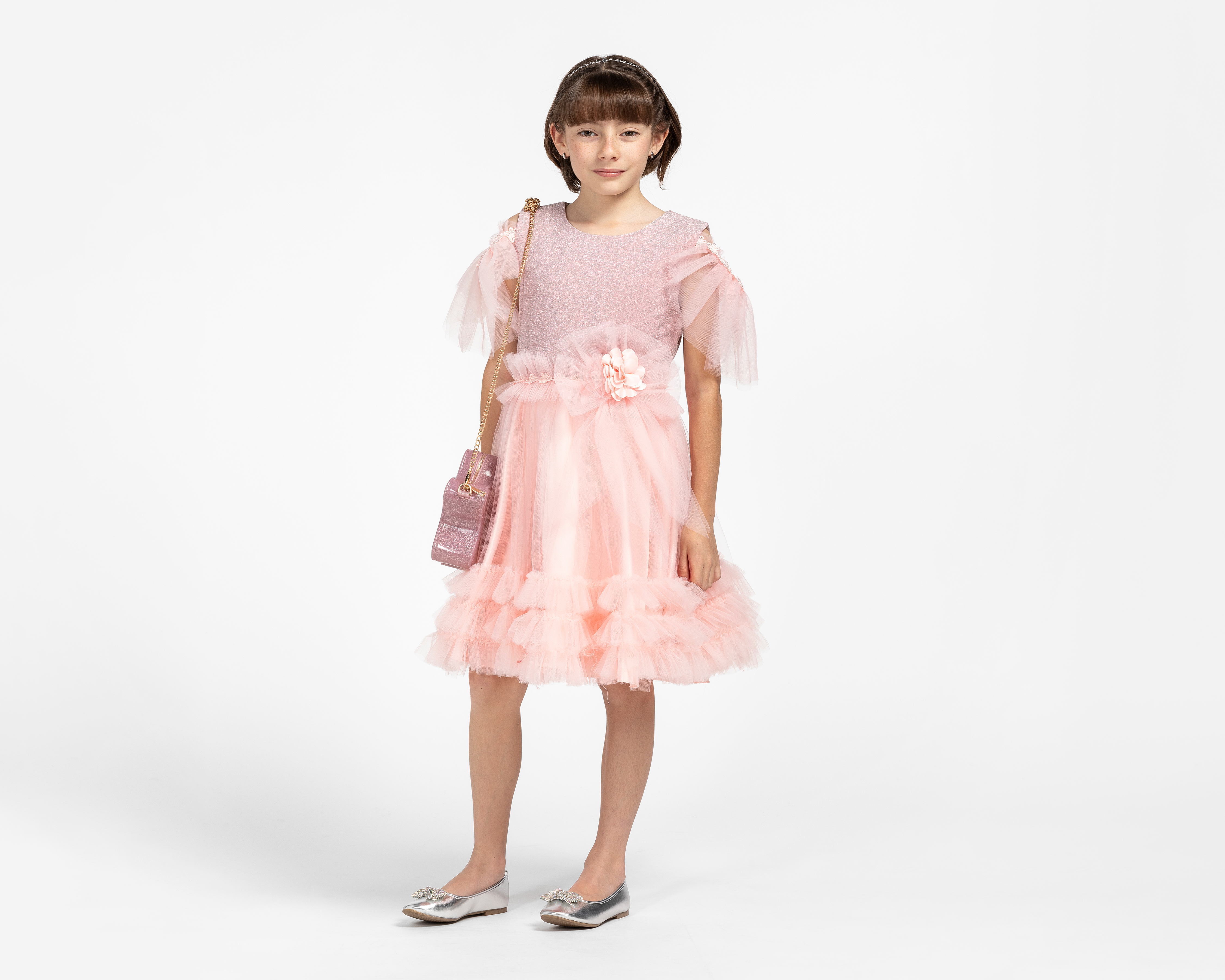 Foto 2 | Foto 2 | Vestido Rosa Girls Attitude para Niña