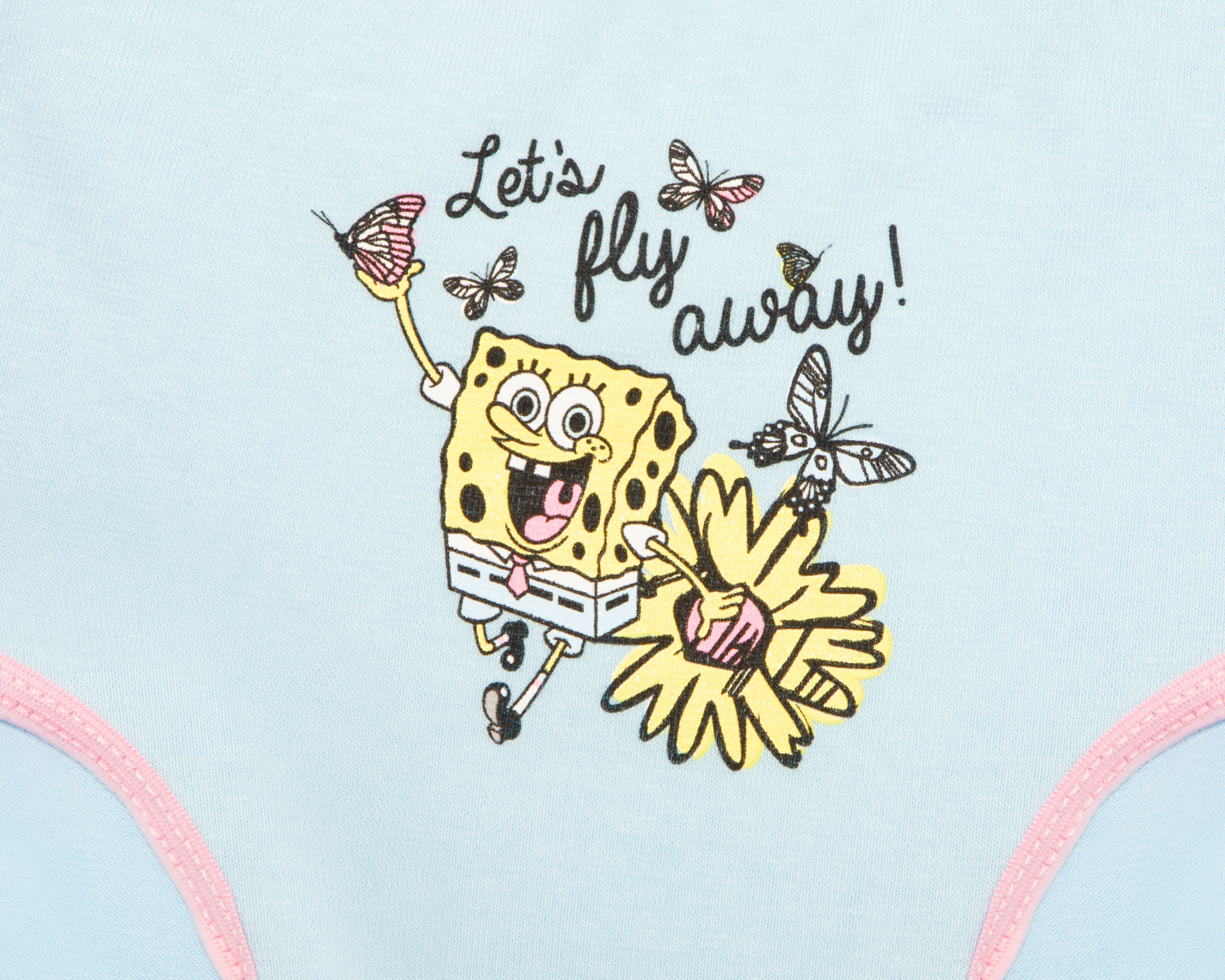 Foto 4 pulgar | Foto 3 | Pantaletas Bob Esponja para Niña 5 Piezas