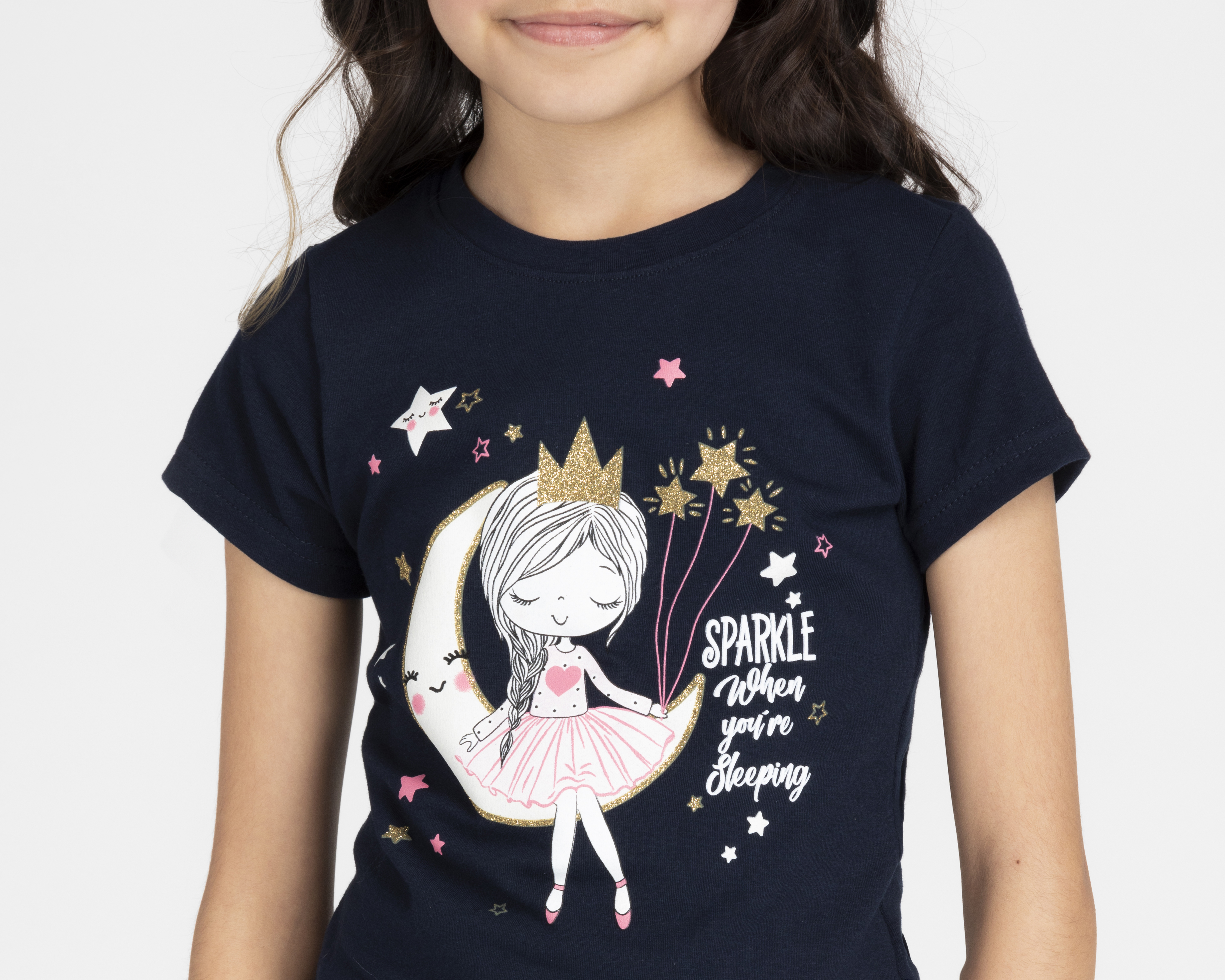 Foto 4 pulgar | Foto 3 | Playera Girls Attitude para Niña