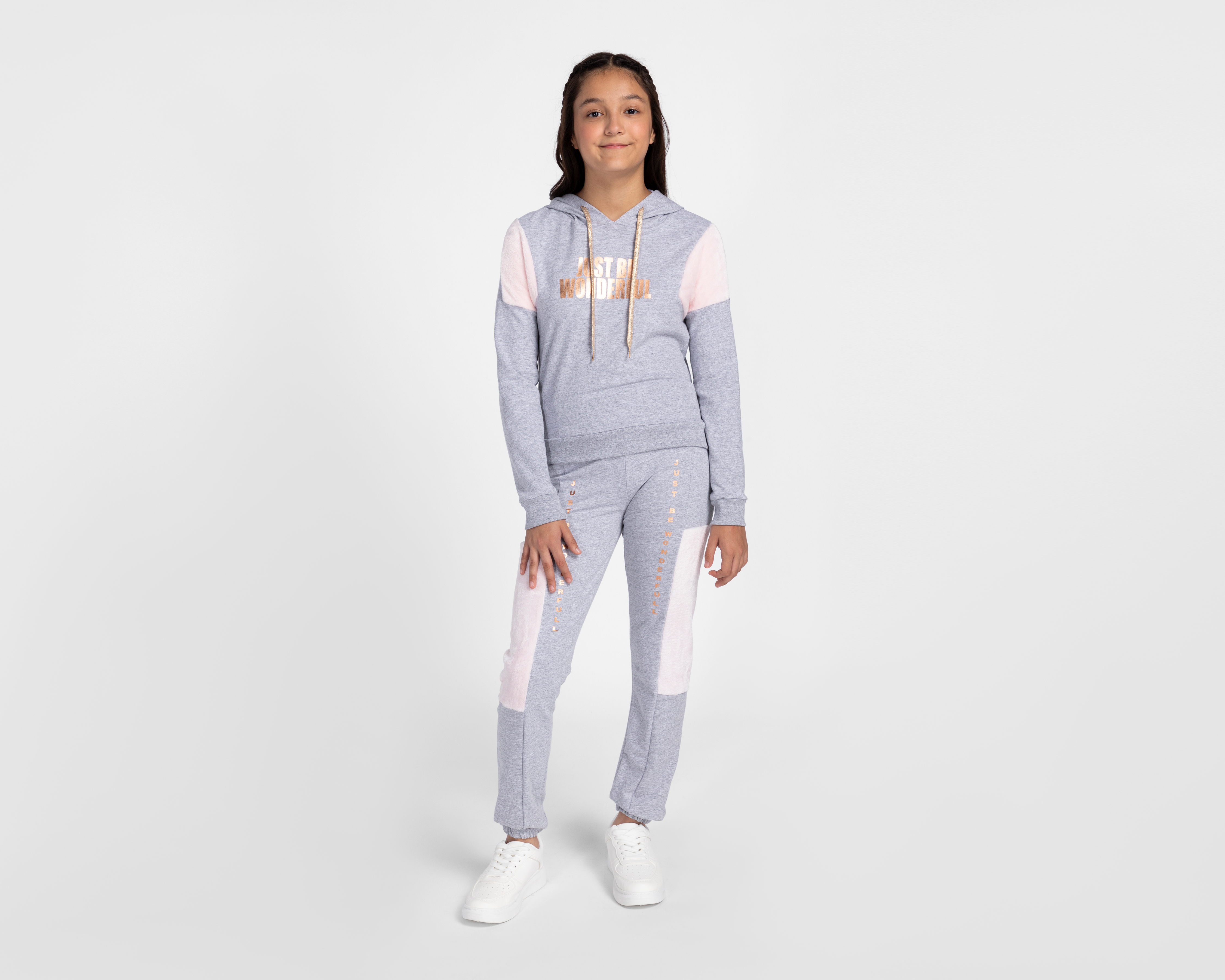 Foto 2 pulgar | Foto 1 | Pants y Sudadera Girls Attitude Juvenil