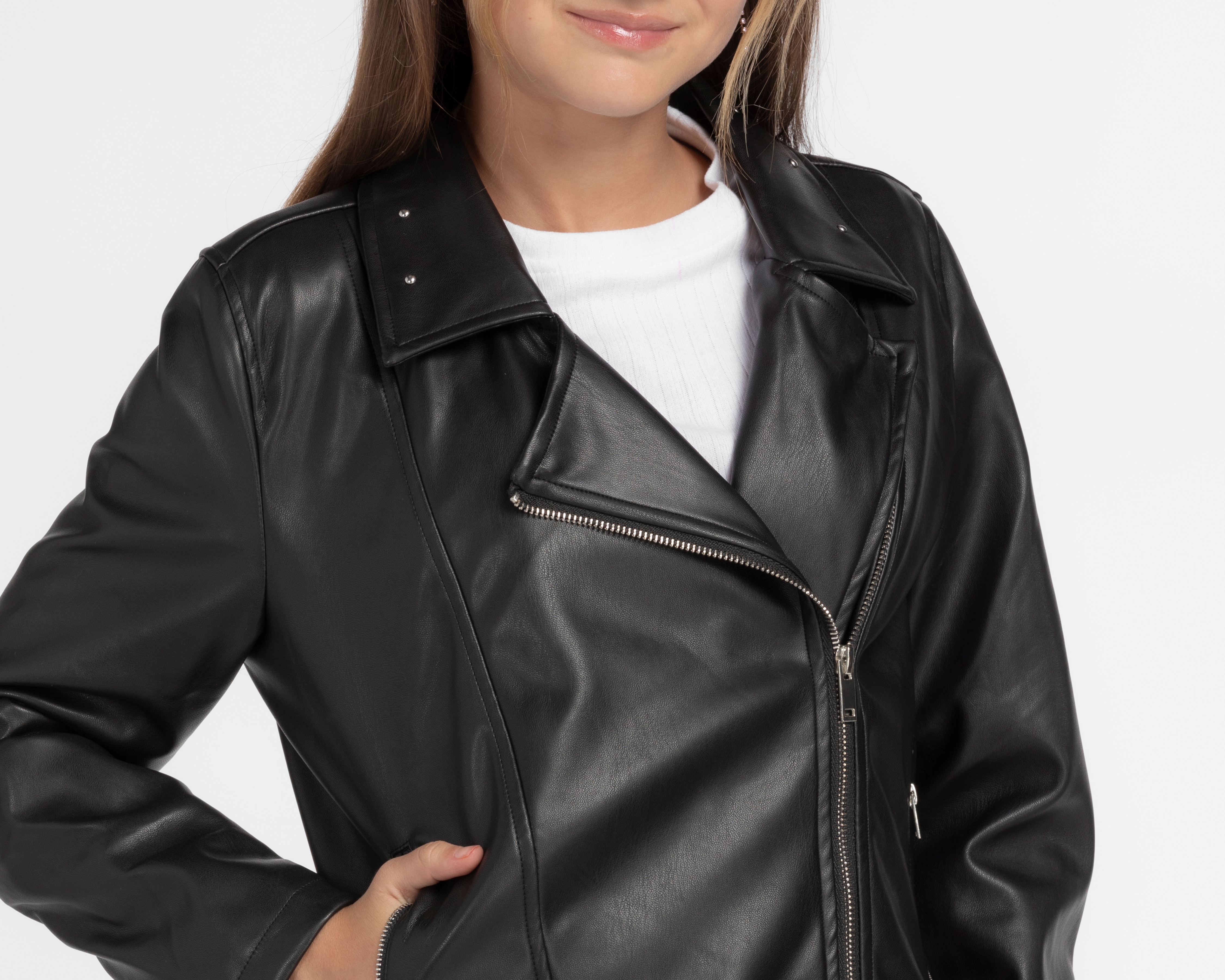 Foto 5 pulgar | Foto 4 | Chamarra Girls Attitude Juvenil