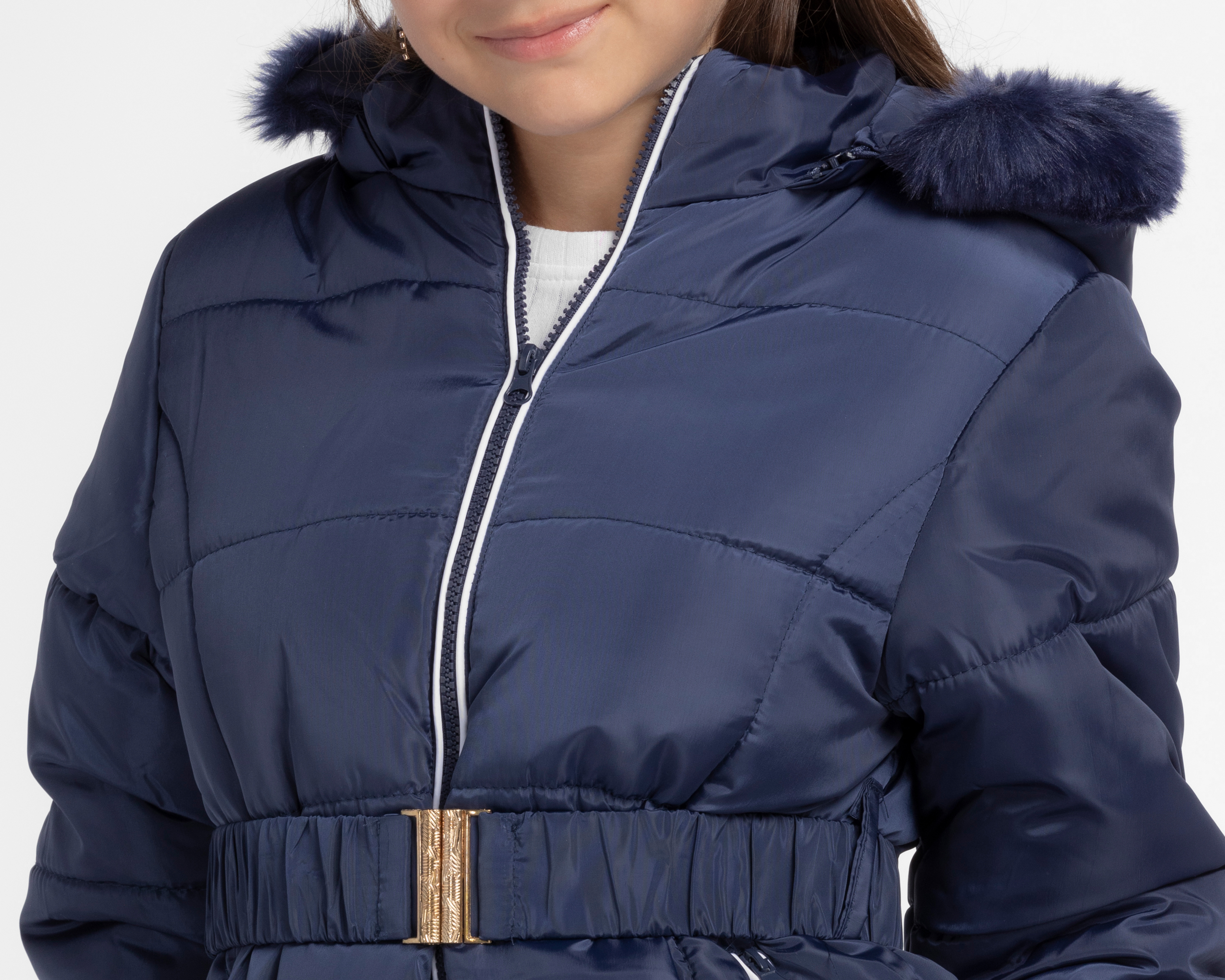 Foto 4 | Foto 4 | Chamarra Refill con Gorro Juvenil