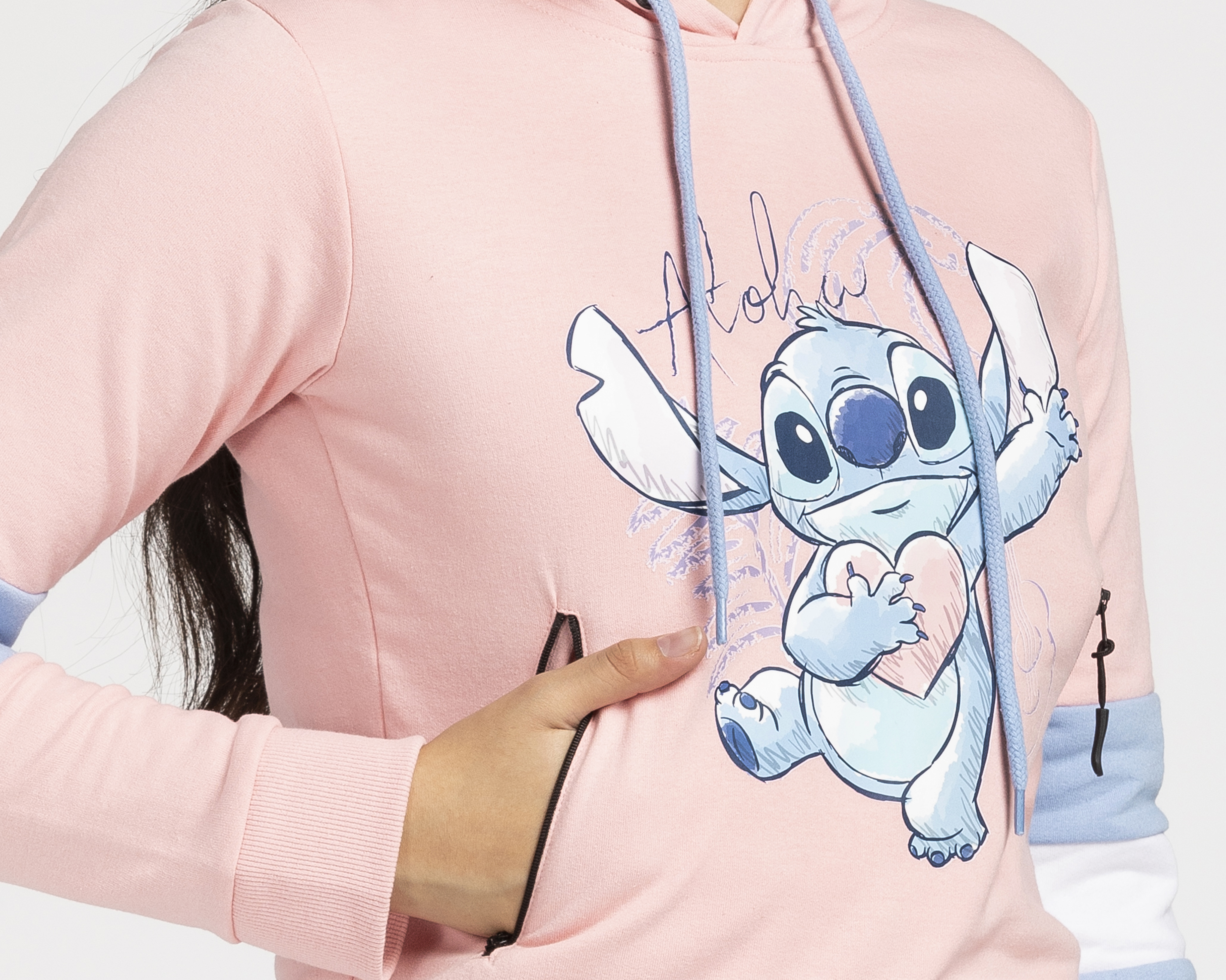 Foto 5 pulgar | Foto 4 | Sudadera Disney Lilo & Stitch Juvenil