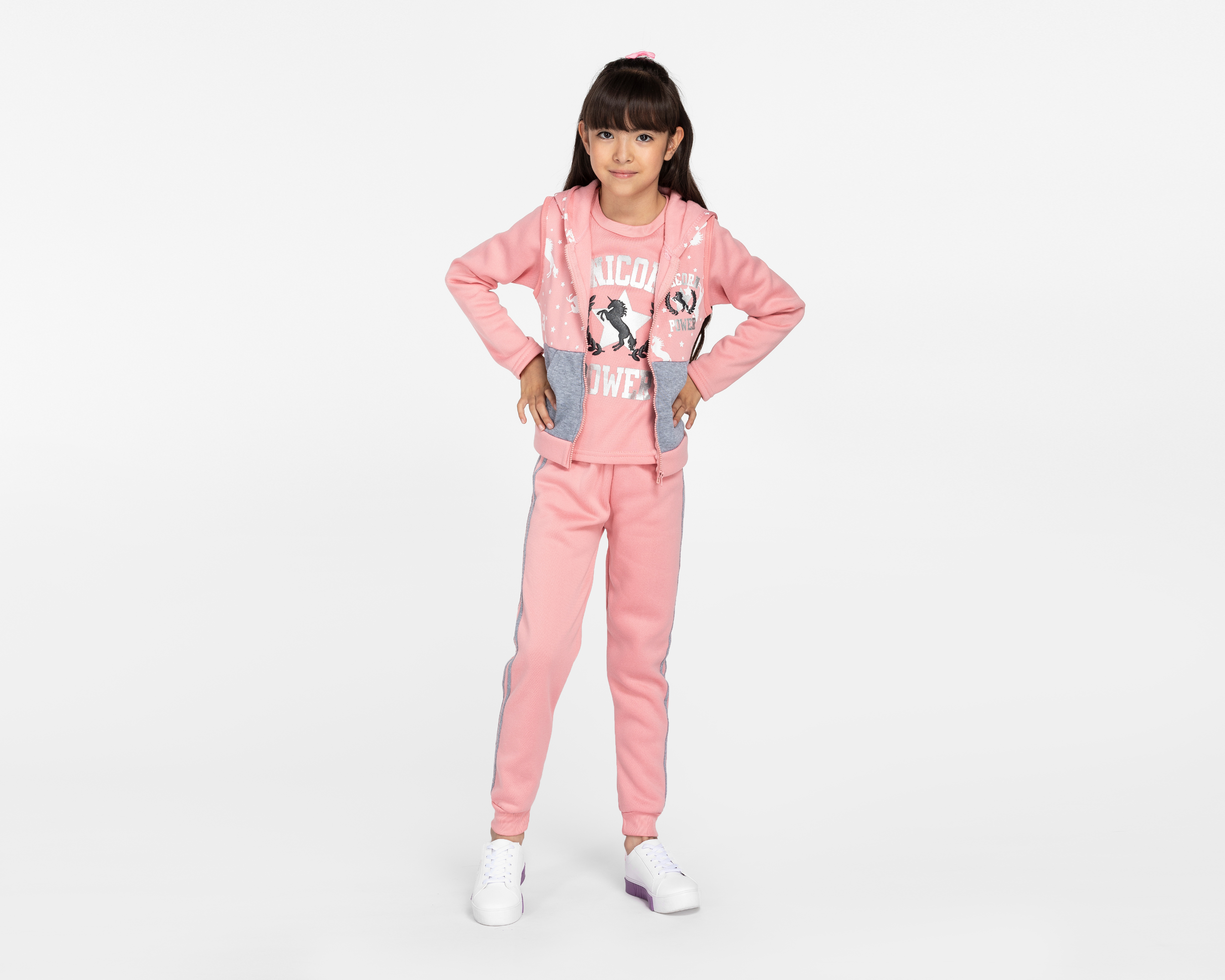 Foto 3 pulgar | Foto 2 | Conjunto Girls Attitude para Niña 3 Piezas