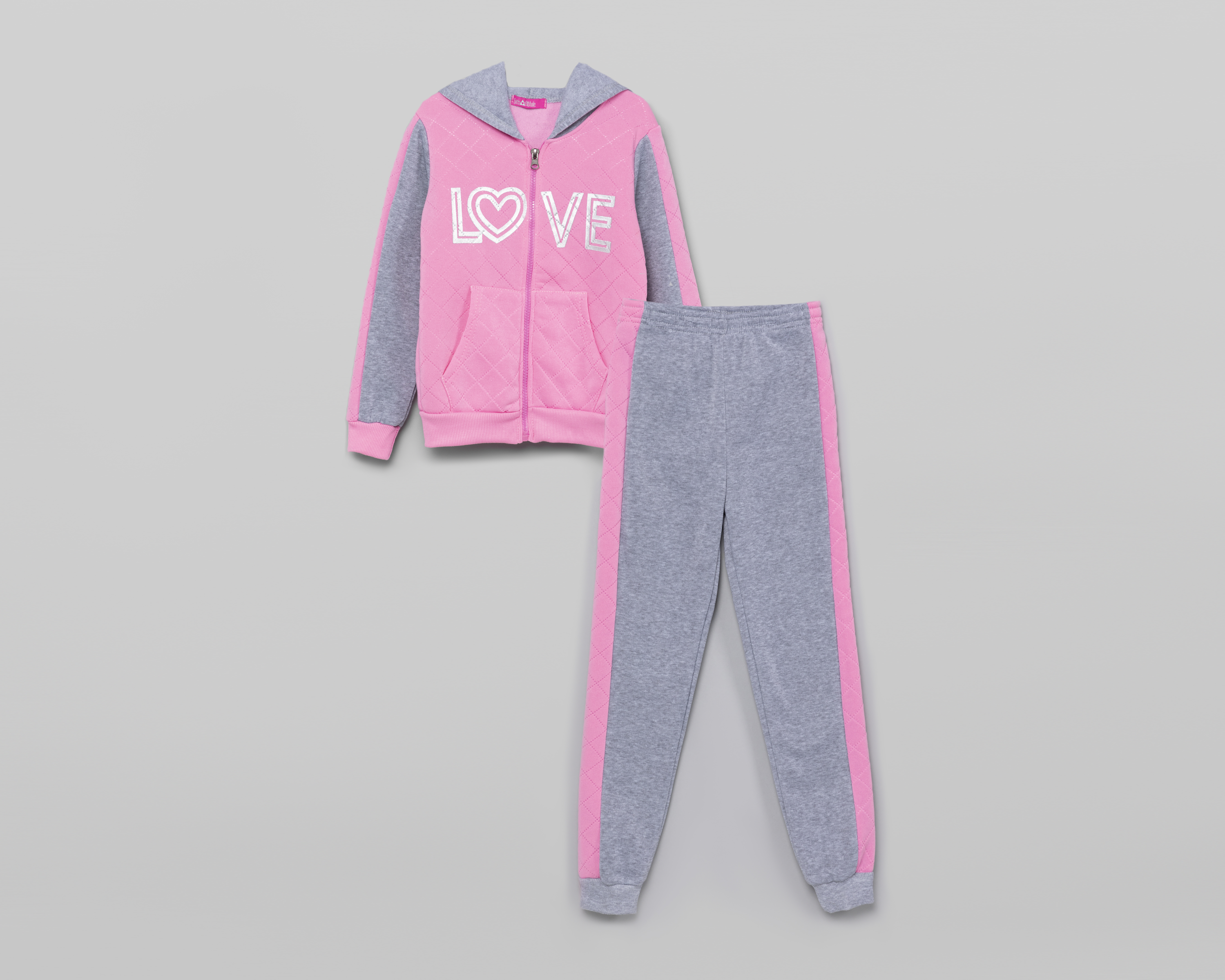 Foto 2 pulgar | Foto 1 | Pants y Chamarra Girls Attitude para Niña