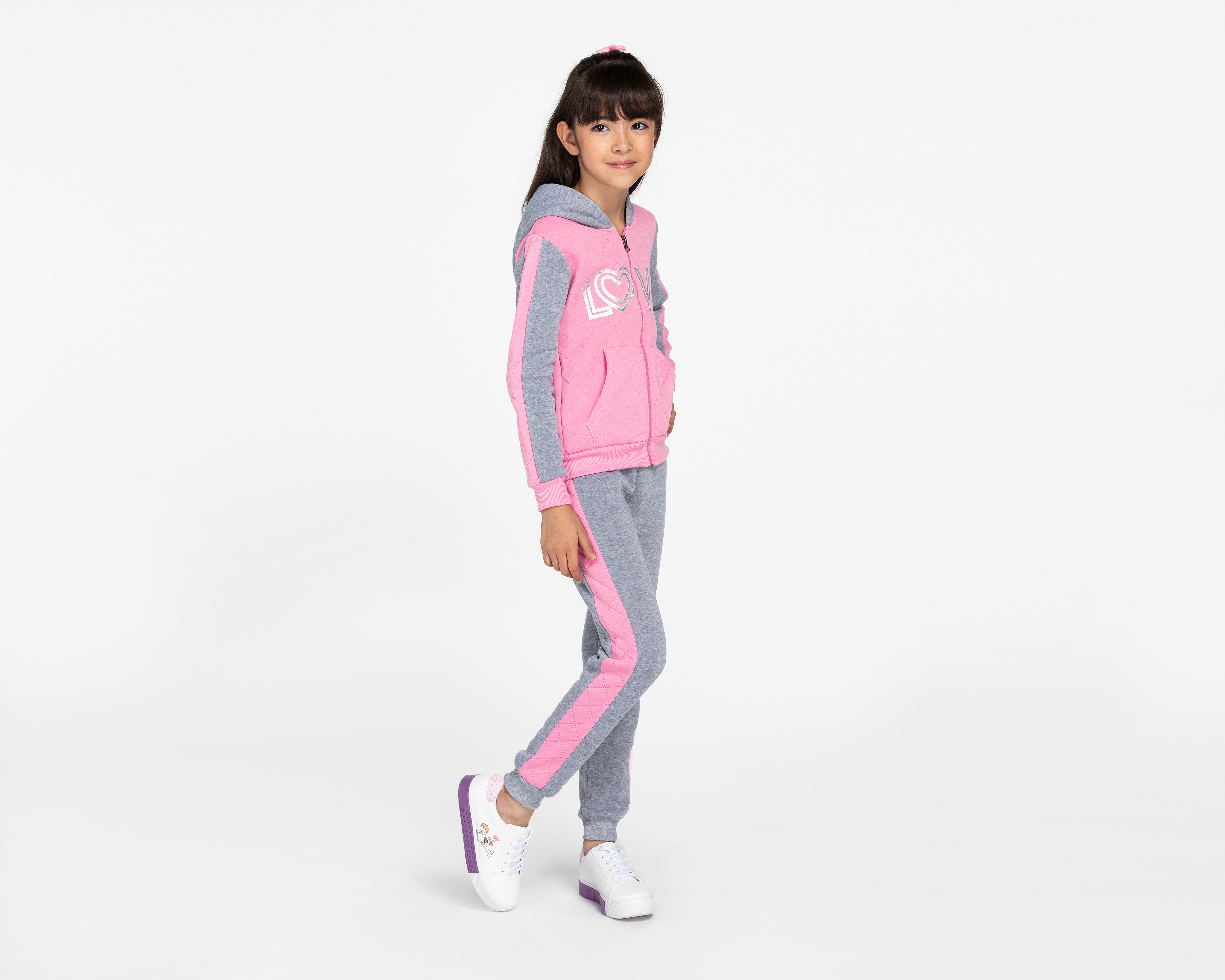 Foto 3 pulgar | Foto 2 | Pants y Chamarra Girls Attitude para Niña