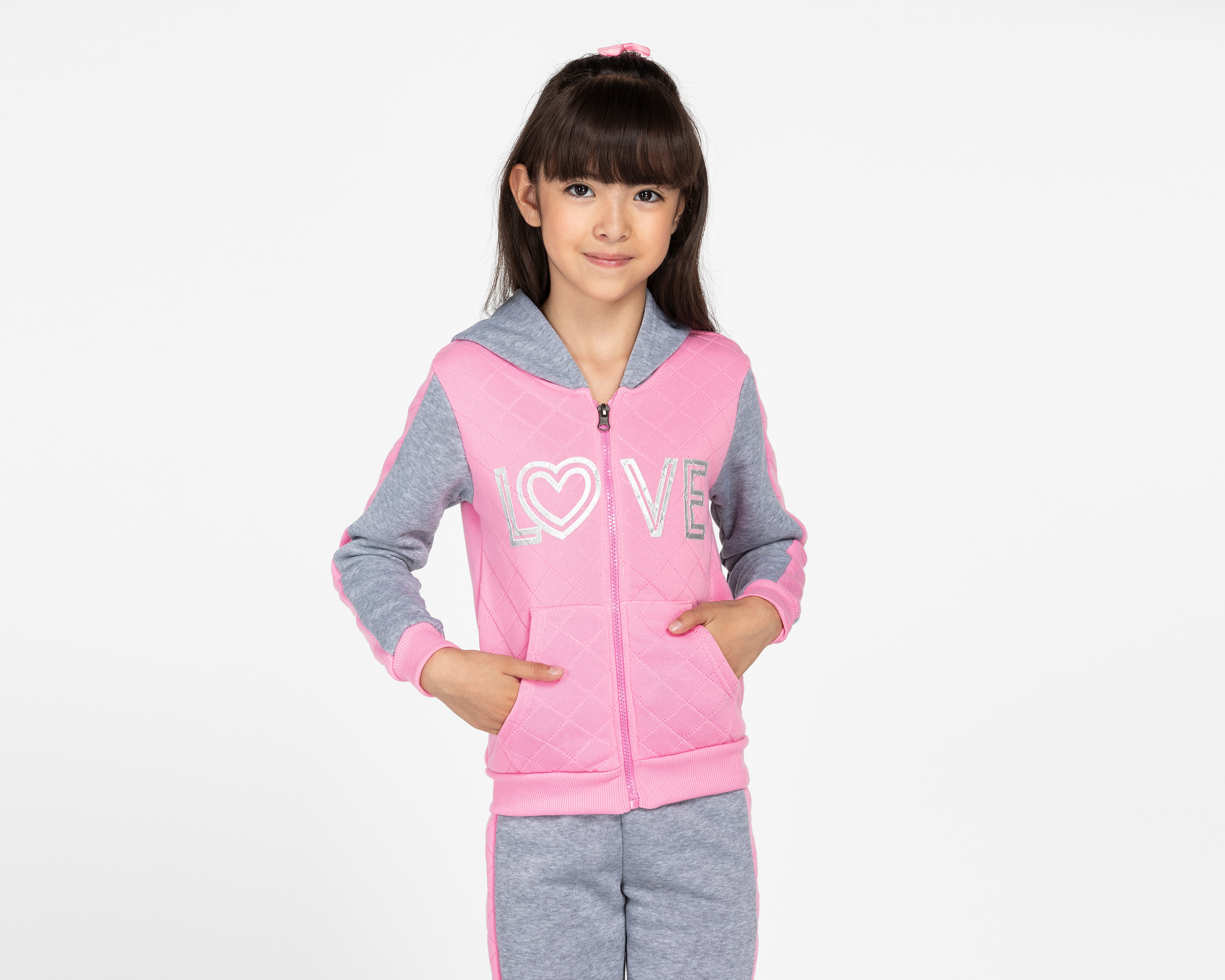 Foto 5 pulgar | Foto 4 | Pants y Chamarra Girls Attitude para Niña