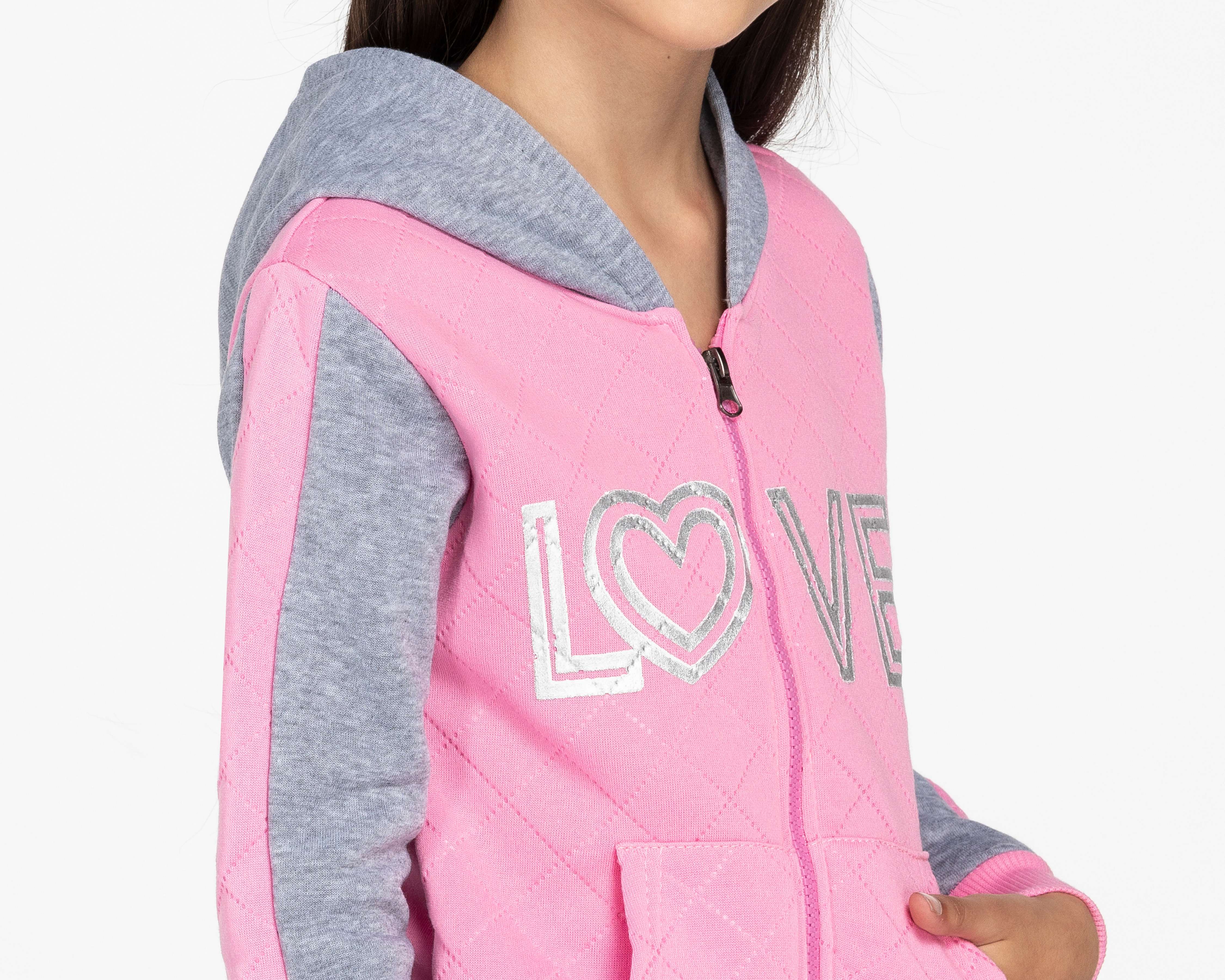 Foto 7 pulgar | Foto 6 | Pants y Chamarra Girls Attitude para Niña