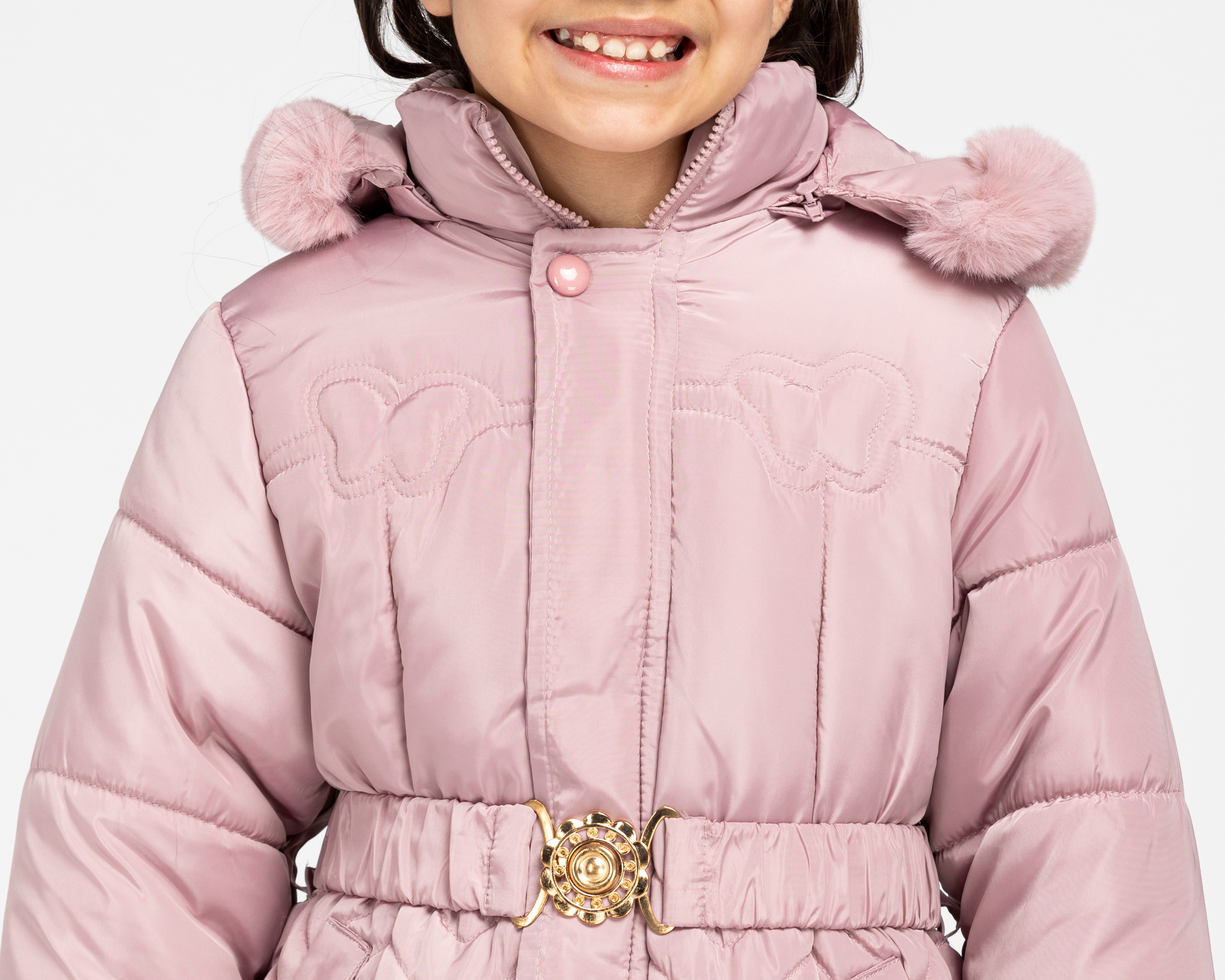 Foto 5 pulgar | Foto 4 | Chamarra Girls Attitude con Gorro para Niña