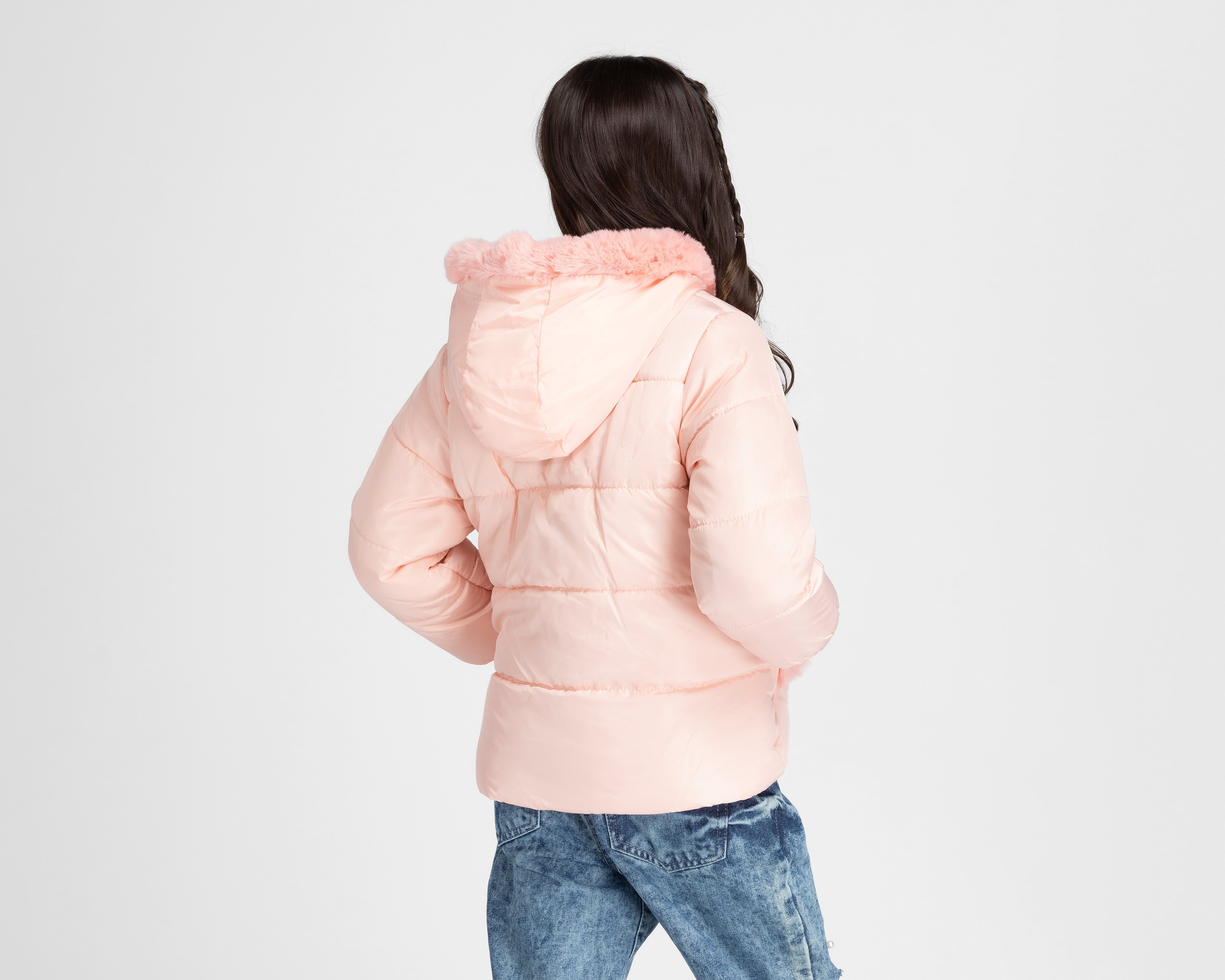 Foto 3 pulgar | Foto 2 | Chamarra Girls Attitude con Capucha para Niña