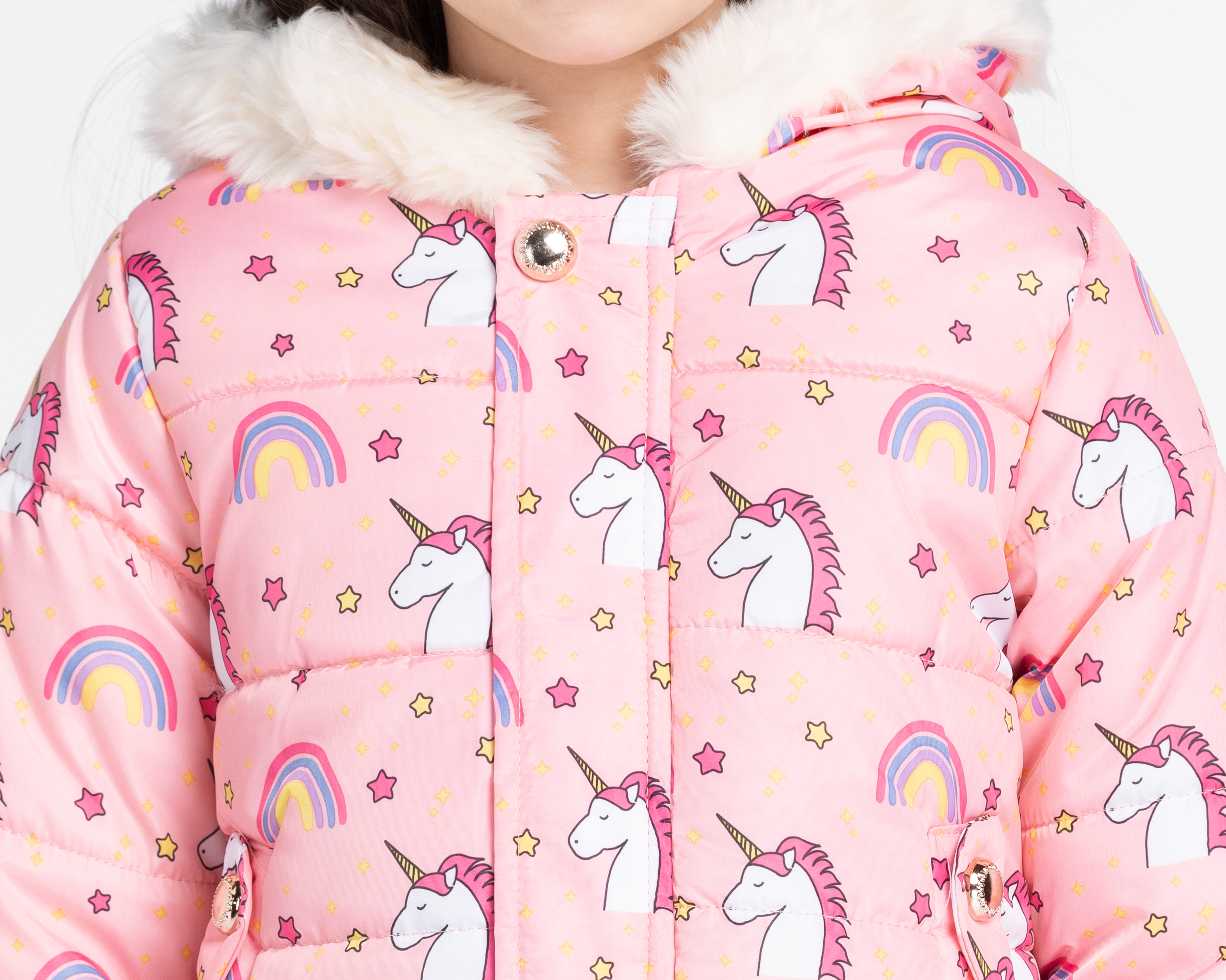 Foto 5 pulgar | Foto 4 | Chamarra Girls Attitude con Capucha para Niña