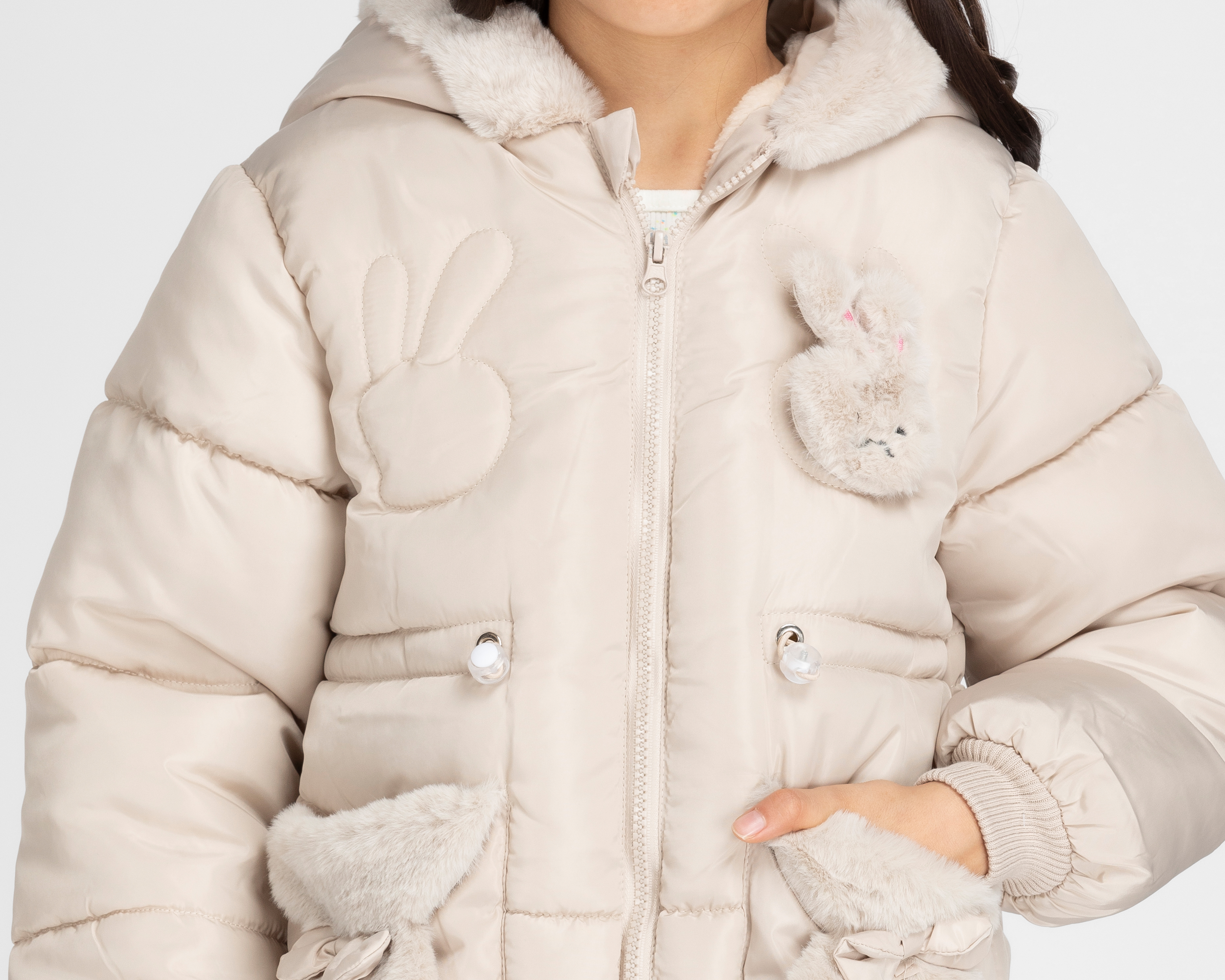 Foto 4 pulgar | Foto 3 | Chamarra Girls Attitude para Niña