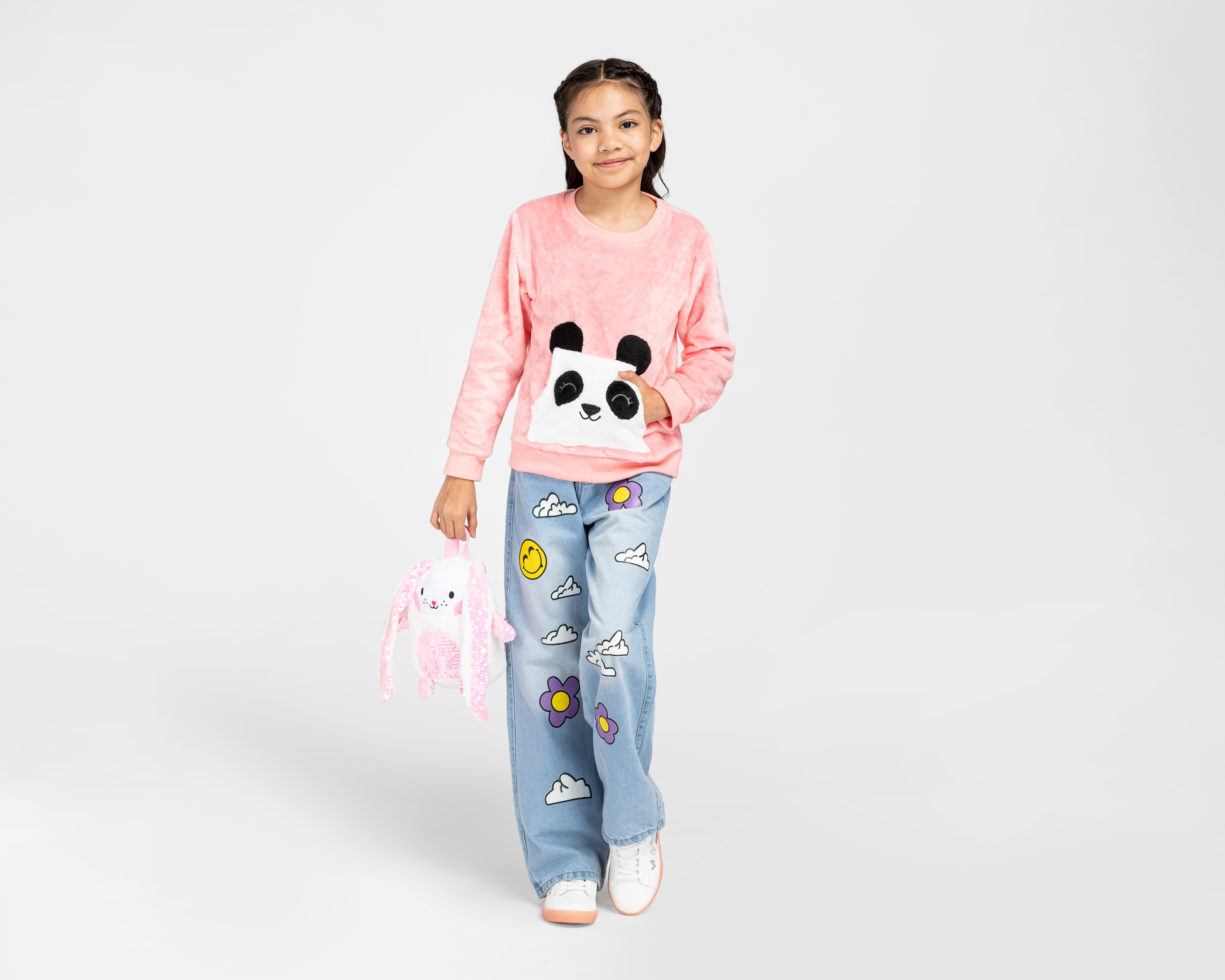 Foto 4 pulgar | Foto 3 | Sudadera Refill para Niña