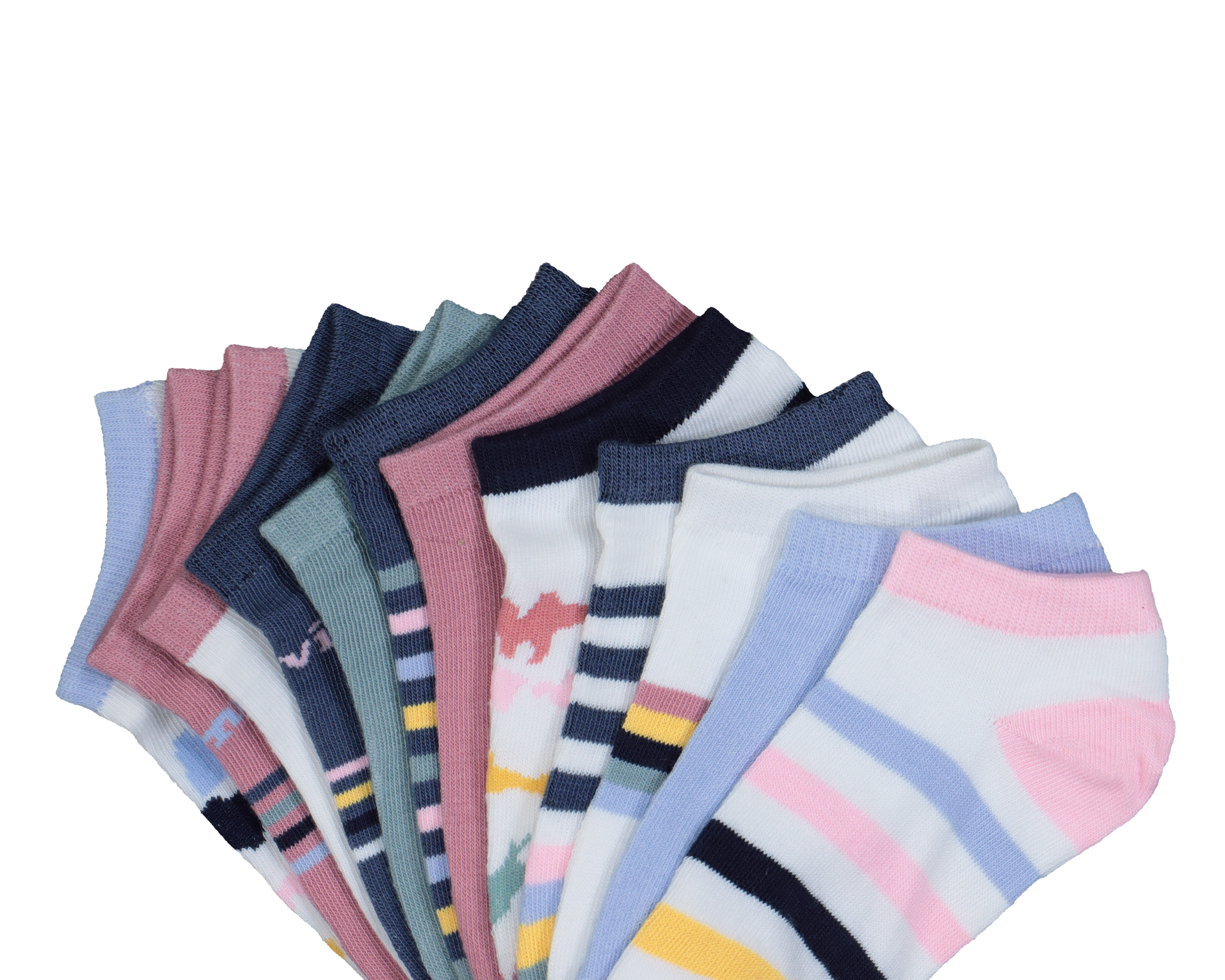 Foto 3 pulgar | Foto 2 | Calcetas Tines Girls Attitude para Niña 12 Pares