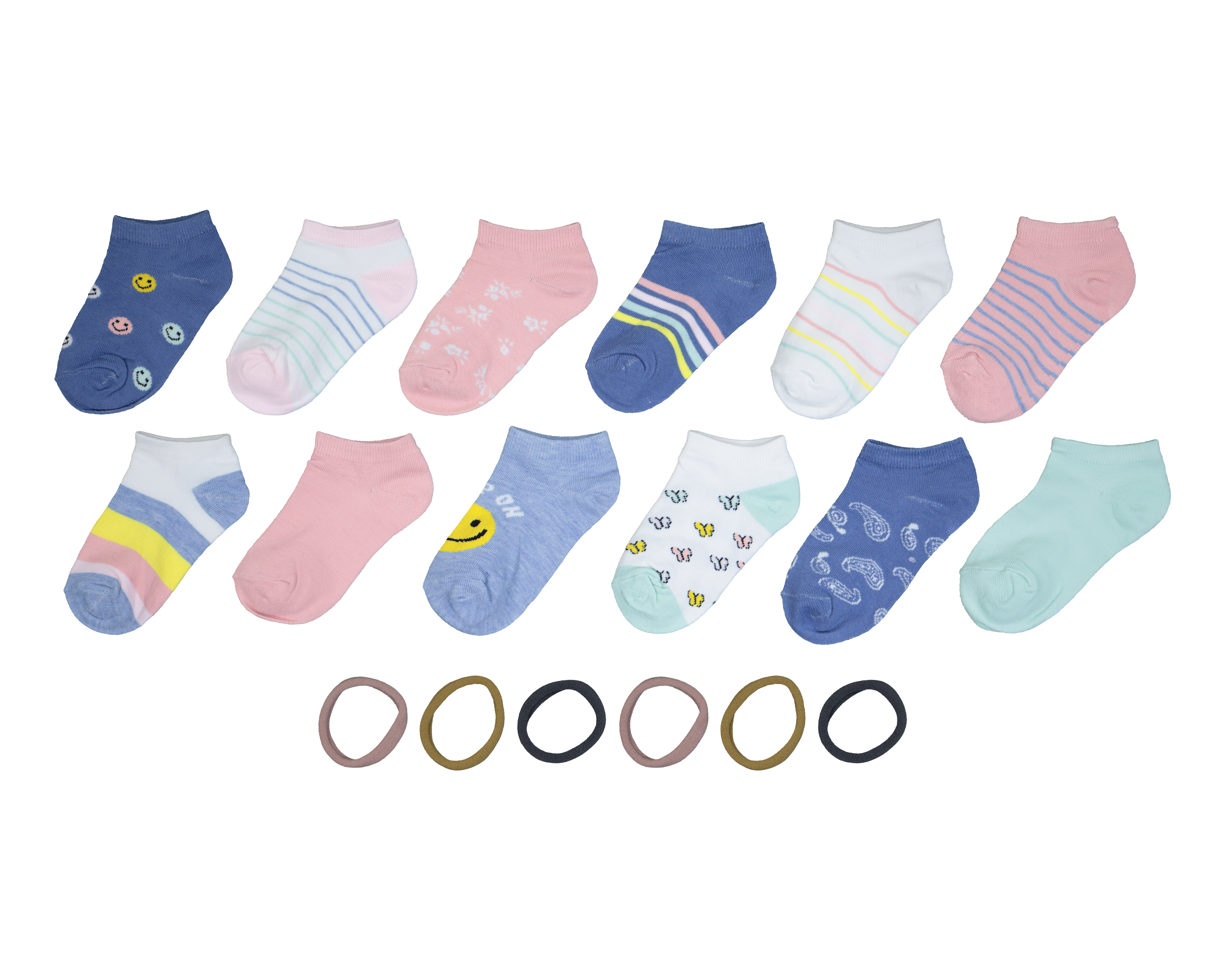 Foto 2 pulgar | Foto 1 | Calcetas Tines Girls Attitude para Niña 12 Pares