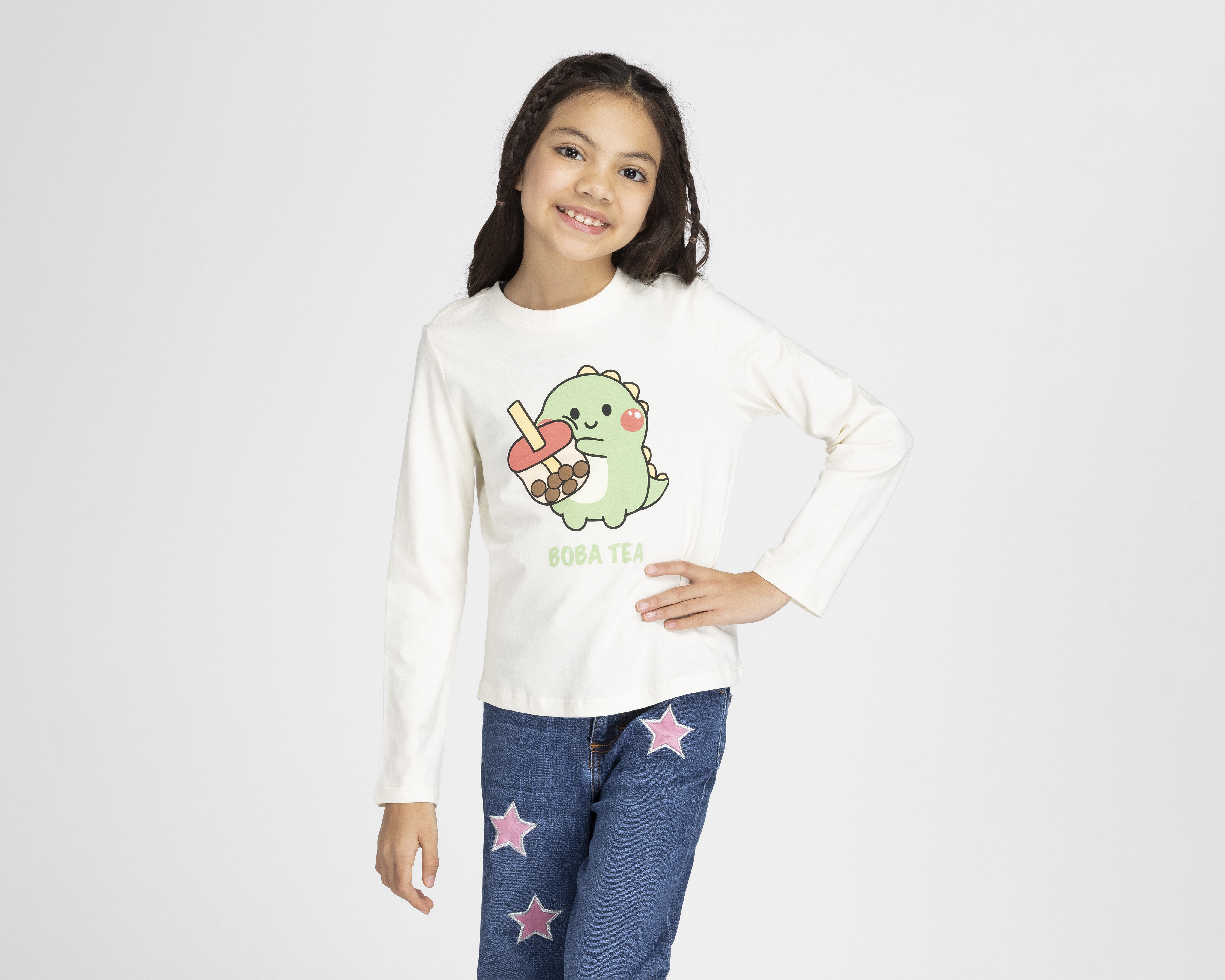 Foto 2 pulgar | Foto 1 | Playera Girls Attitude para Niña