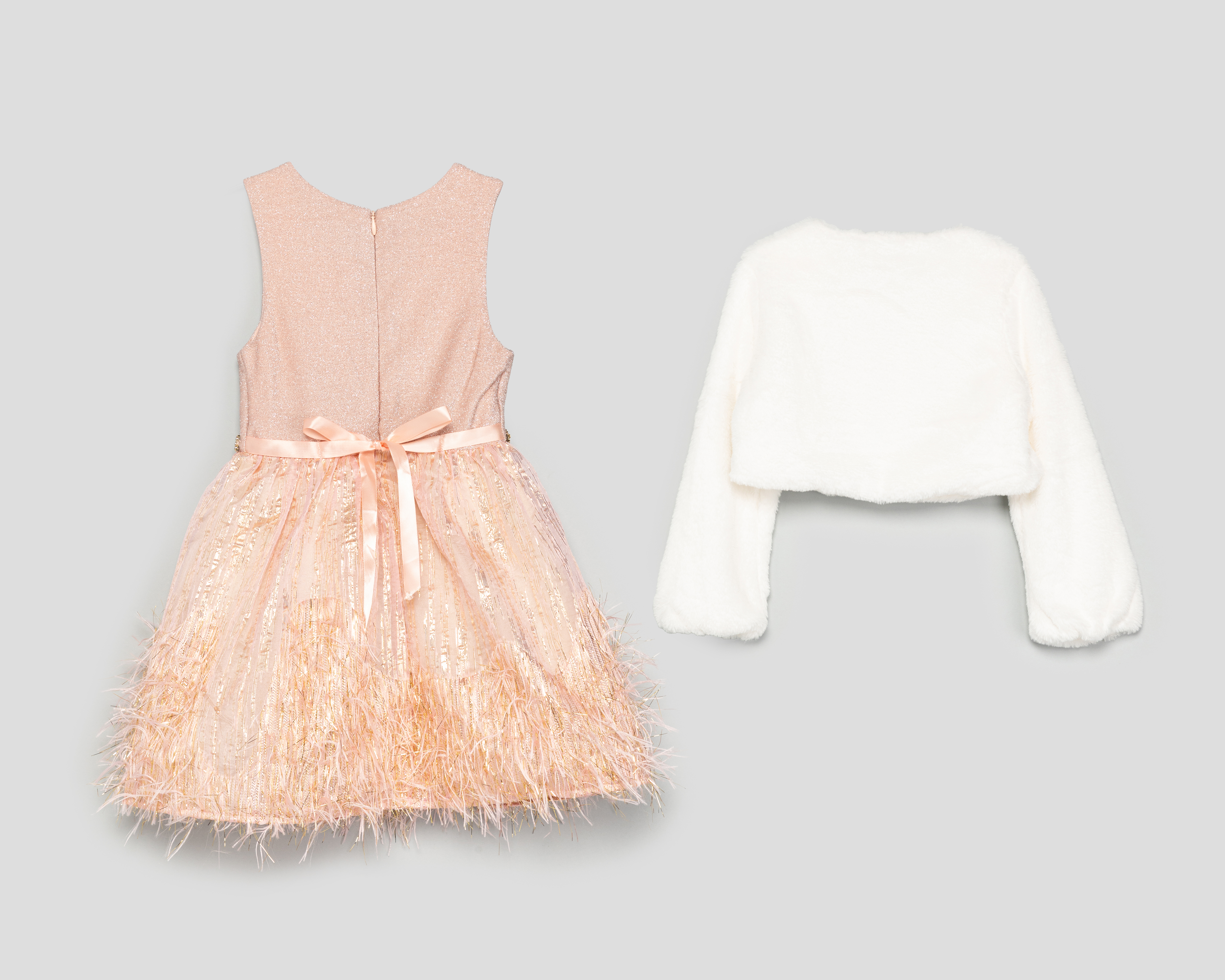 Foto 2 | Foto 2 | Vestido Rosa Girls Attitude para Niña con Abrigo