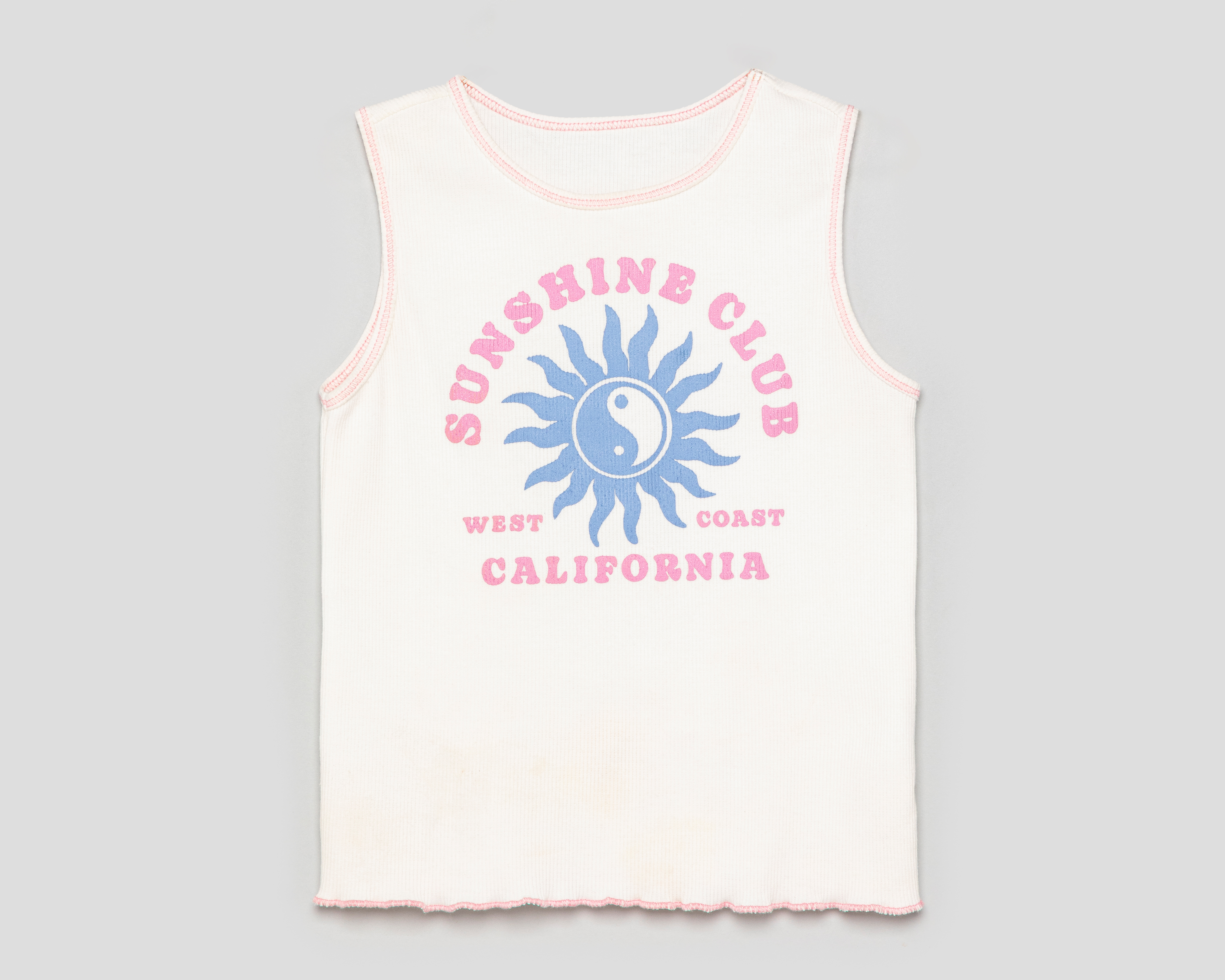 Playera de Cuello Redondo Hueso 18 Forever para Niña